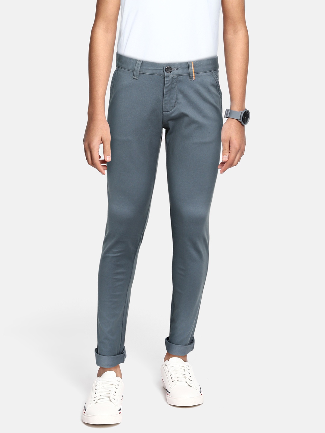 

Indian Terrain Boys Teal Trousers