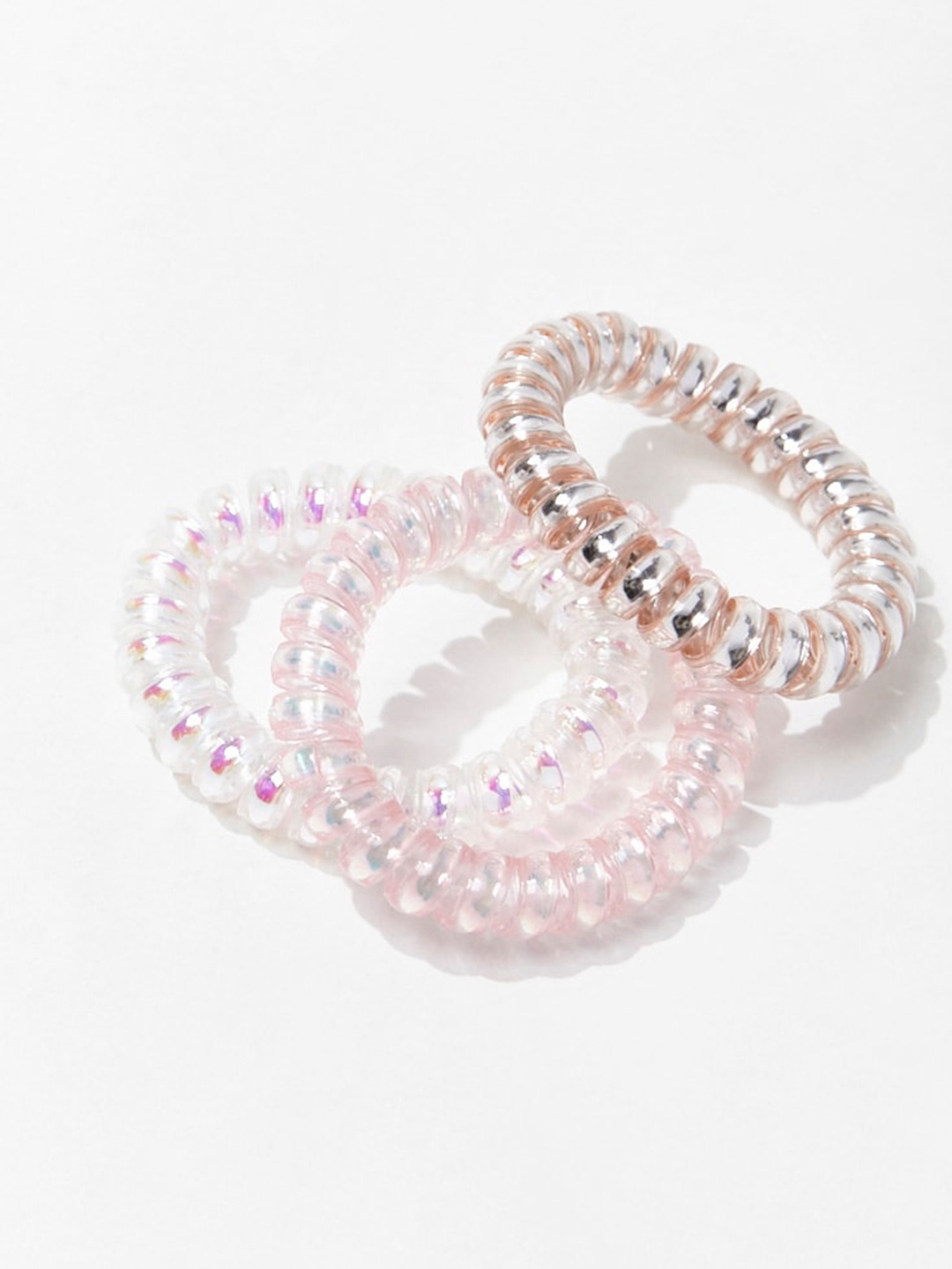

FOREVER 21 Women White Set of 3 Hairband