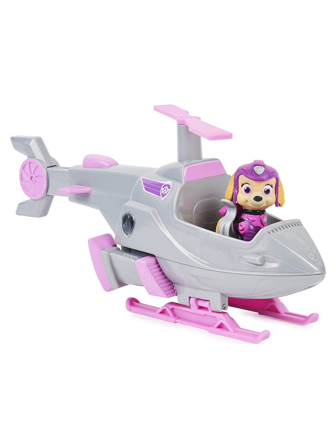 

PAW PATROL Kids Multi-Coloured Transforming Toy Car with Collectible Action Figure