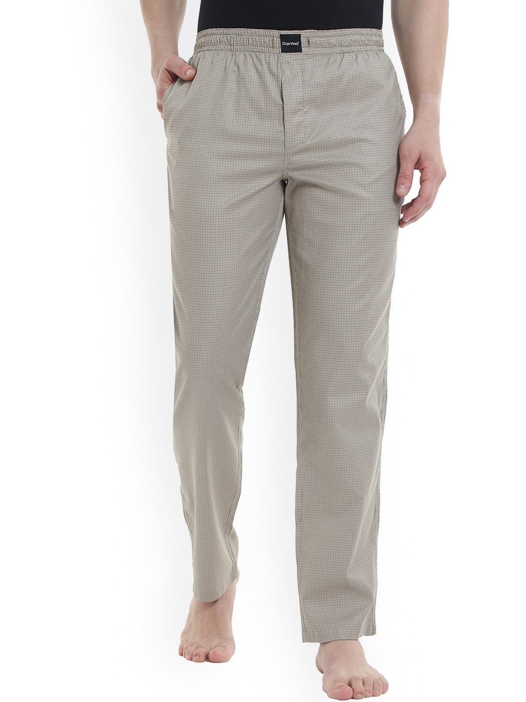 

DON VINO Men Grey Printed Cotton Lounge Pants