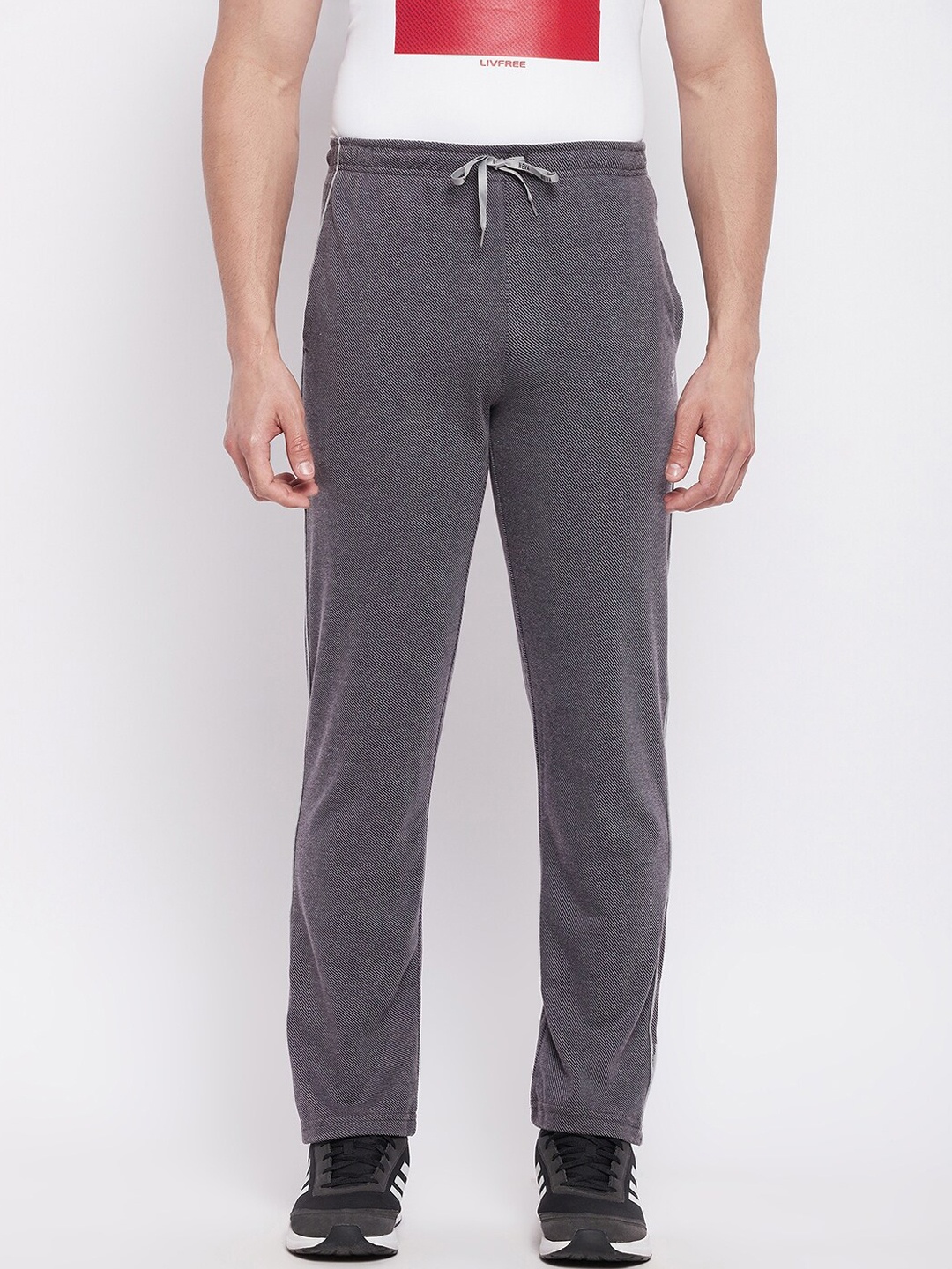 

NEVA Men Navy Blue Regular Fit Track Pants