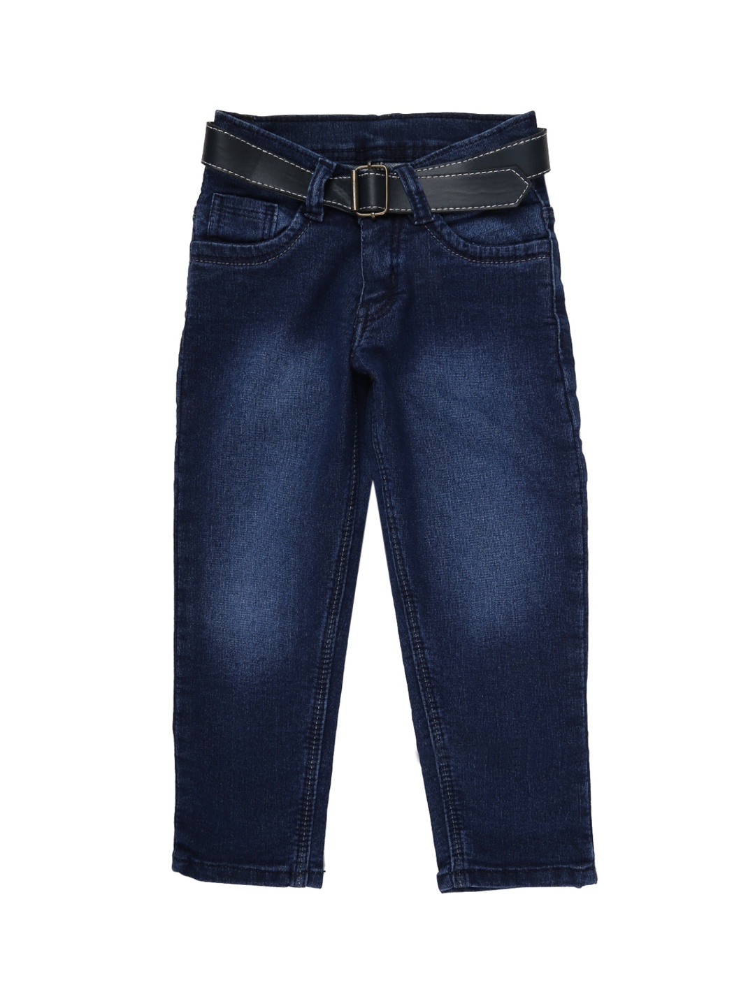 

V-Mart Boys Blue Dobby Light Fade Jeans