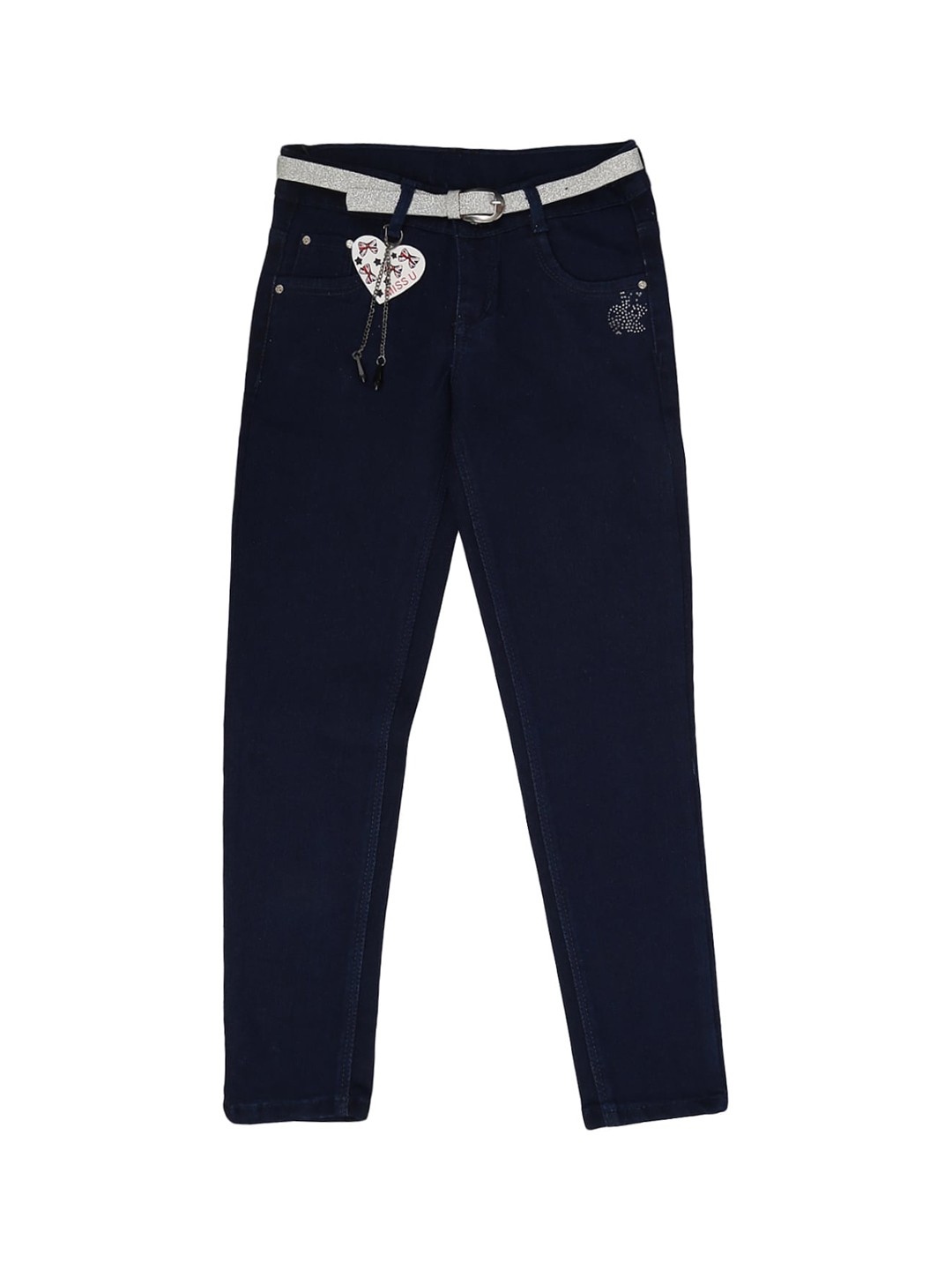 

V-Mart Girls Blue Classic Regular Fit Slim Fit Jeans