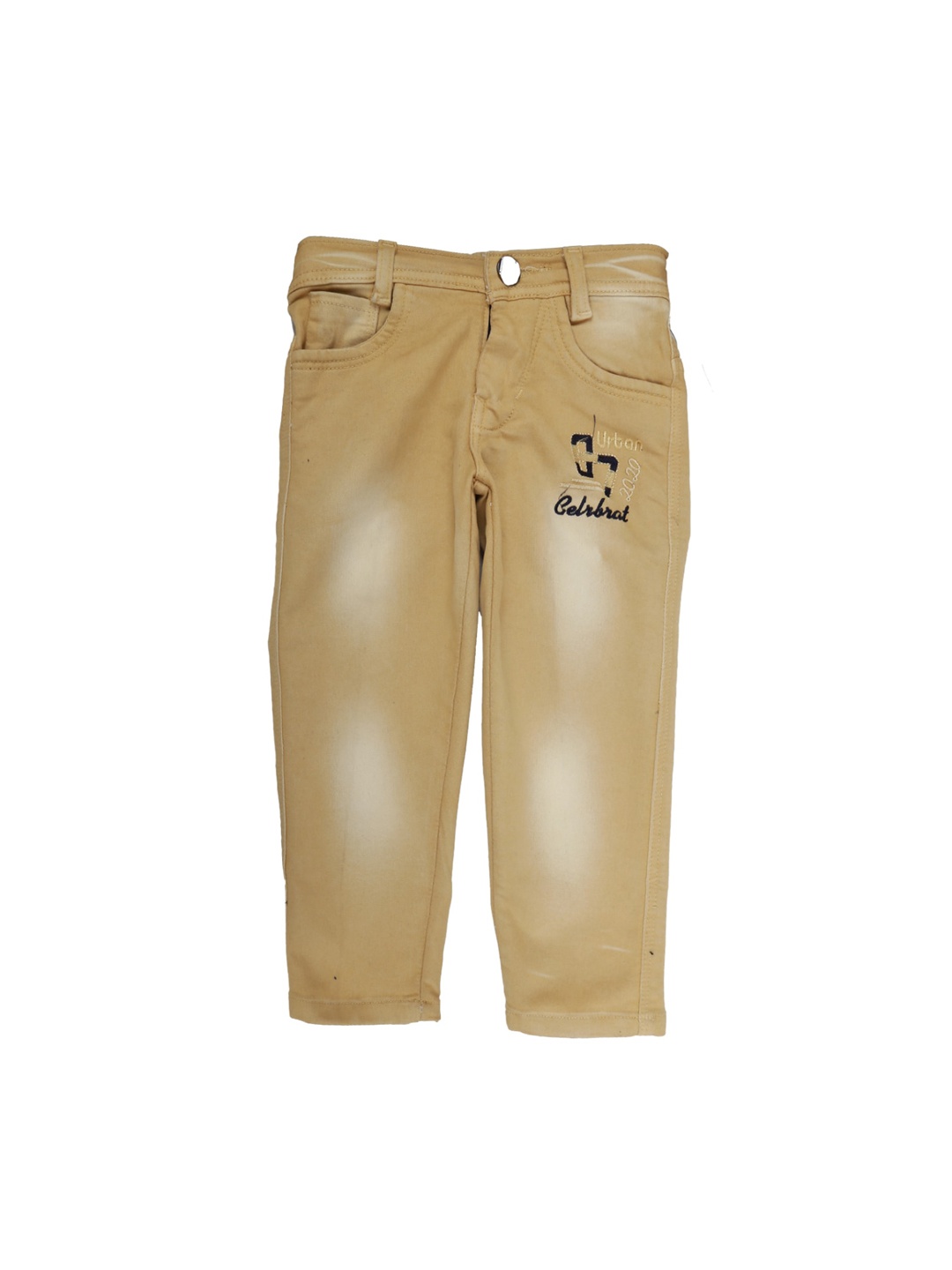 

V-Mart Boys Brown Classic Heavy Fade Jeans