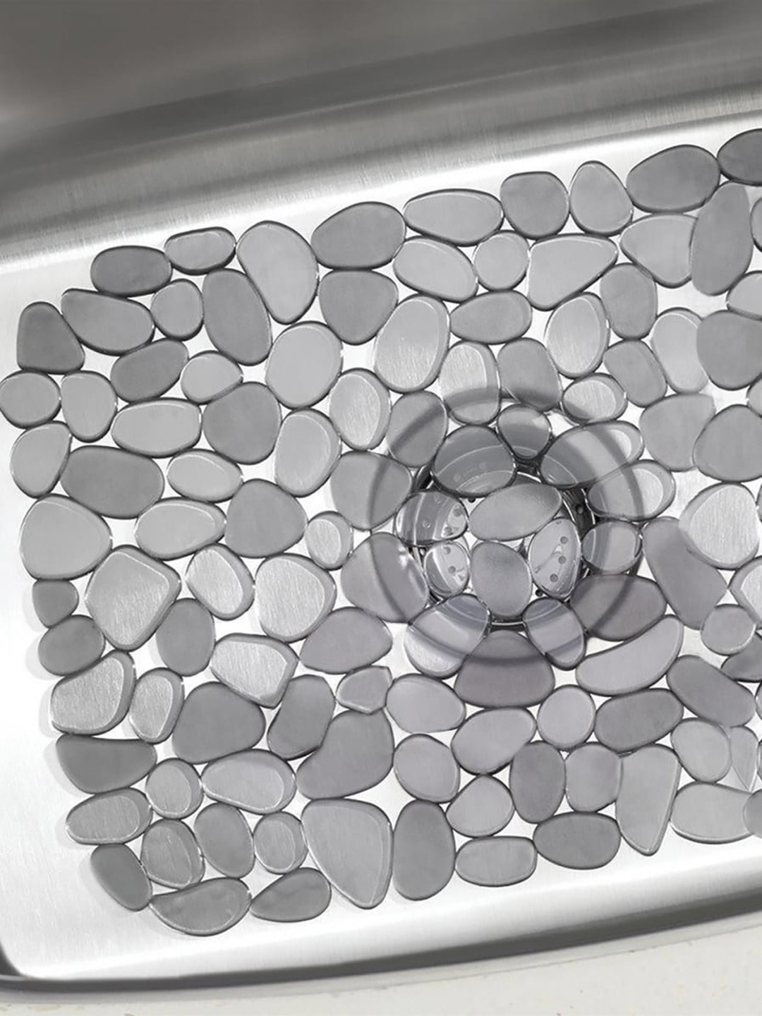 

Home Centre Grey Printed Sink Mat