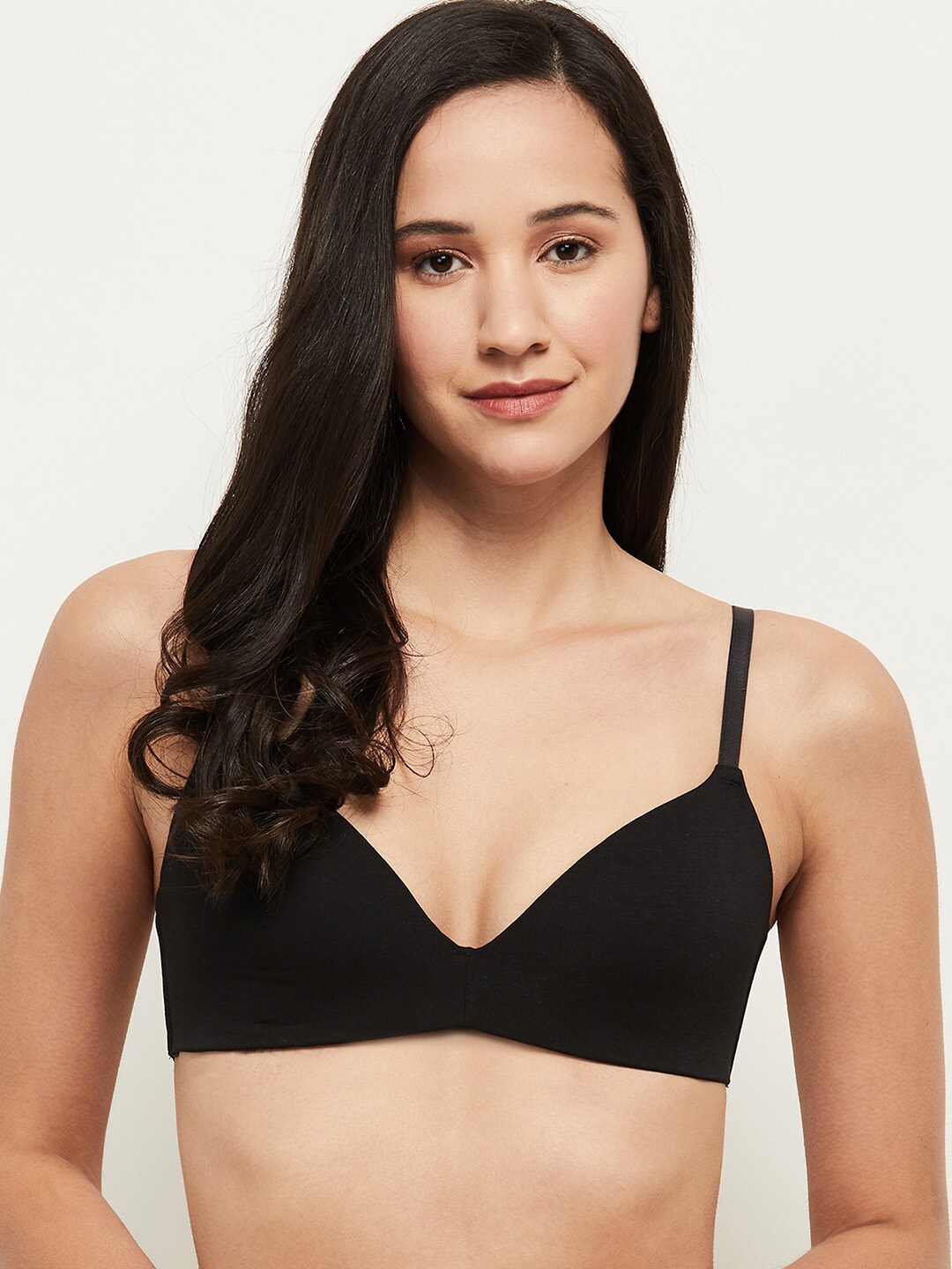 

max Black Lightly Padded Bra Bra SP22PDNW11