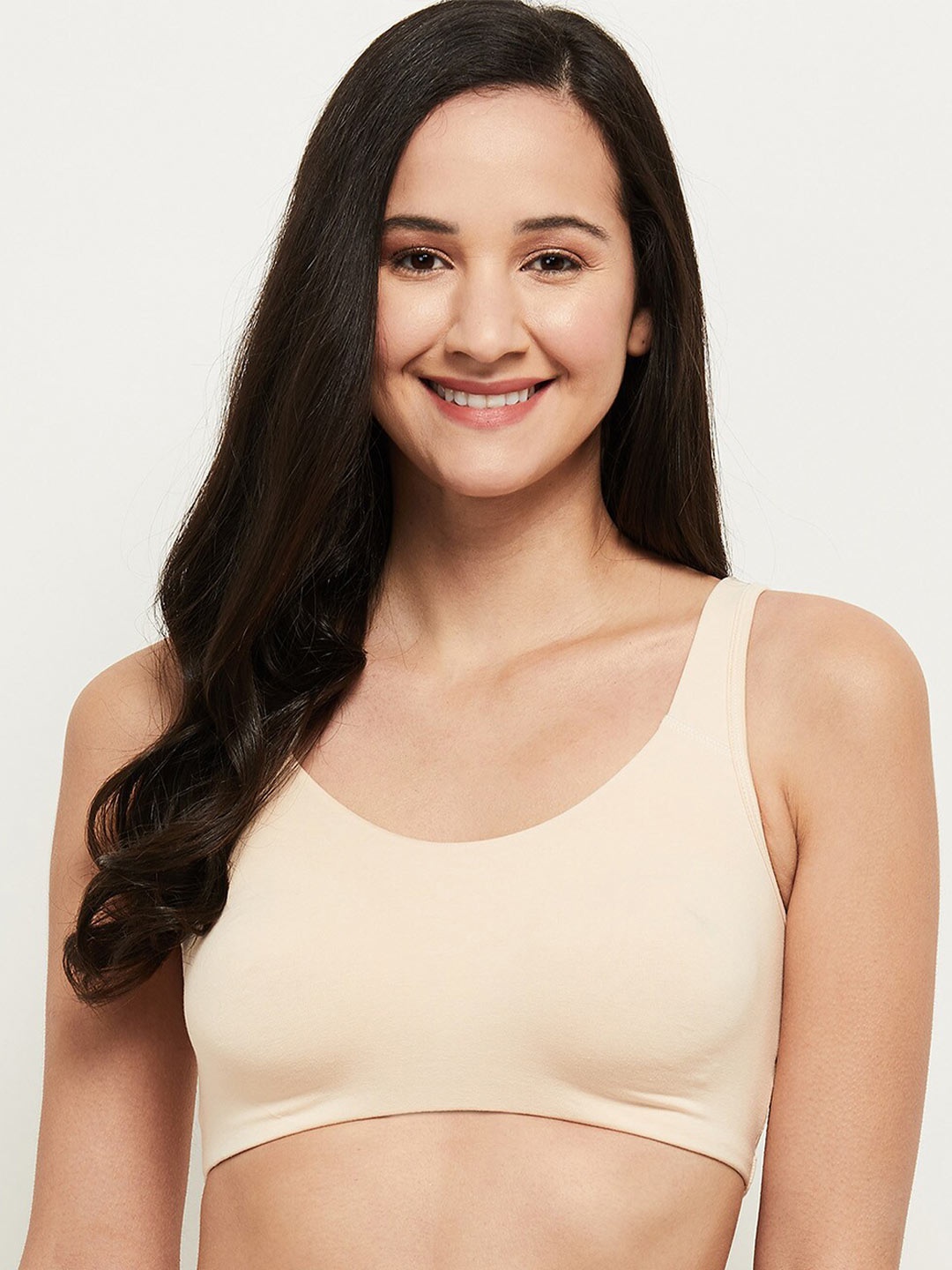 

max Nude-Coloured Lightly Padded Bra WIN21NPSBSKIN