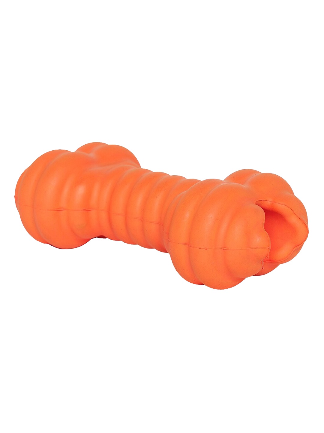 

thepawpstarco Orange Bone Chew Toy