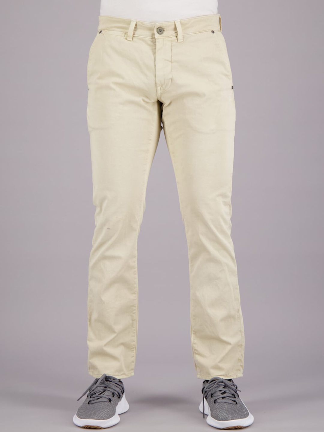 

FREESOUL Men Beige Jeans