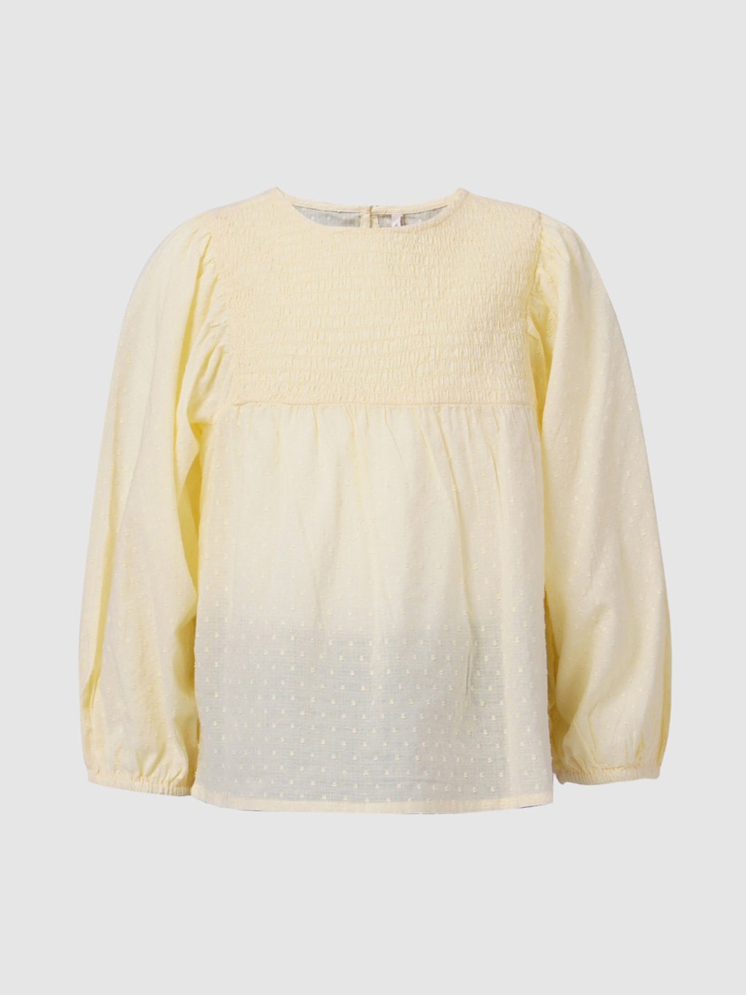 

KIDS ONLY Yellow Smocked Top