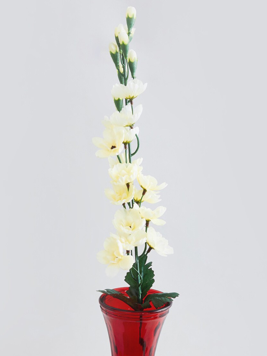 

Home Centre White Botanical Artificial Plastic Flowers