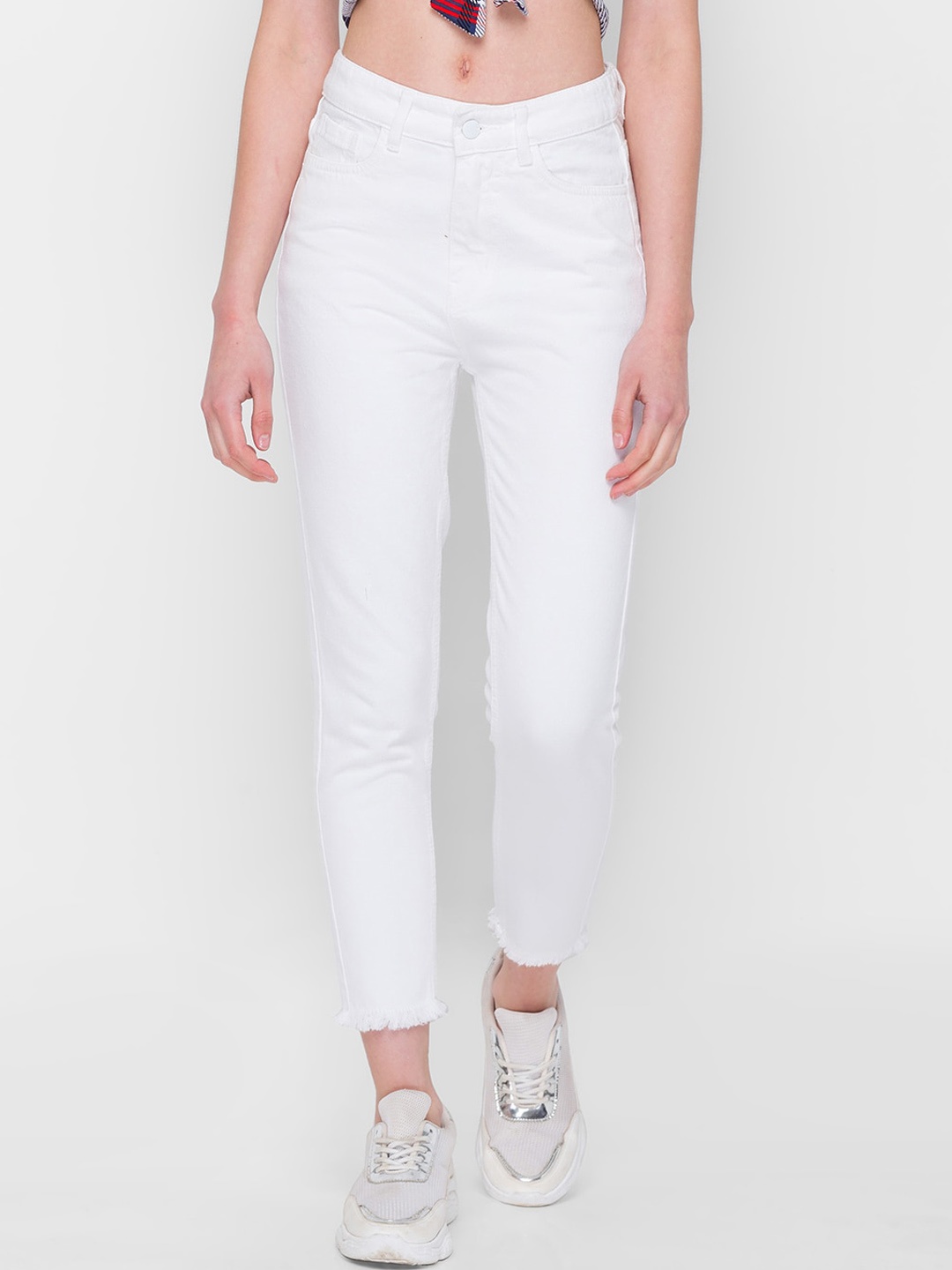 

ZOLA White Slim Fit Jeans