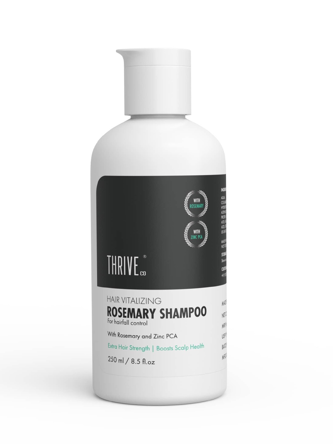 

anveya ThriveCo Hair Vitalizing Shampoo for Strong Hair - 250 ml, White