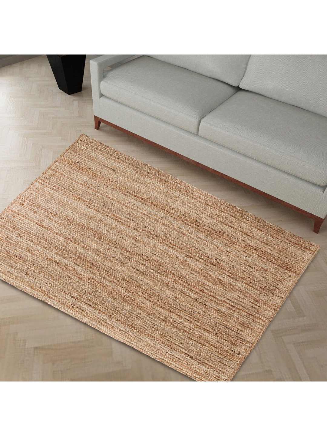 

Home Centre Brown Solid Paradise Capsularis Textured Jute Woven Carpet