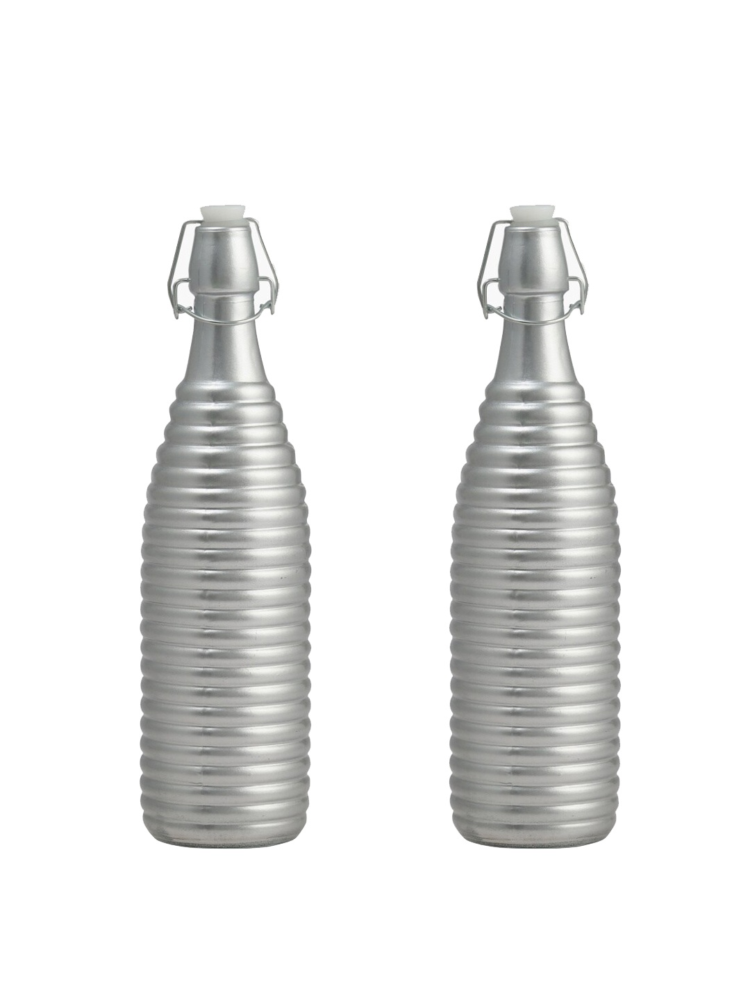 

Home Centre Set Of 2 Silver Water Bottle