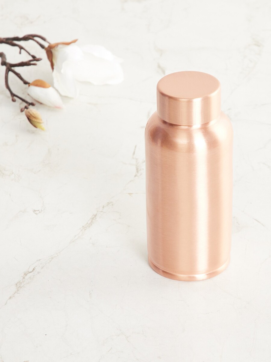 

Home Centre Copper Solid Healthy Living Water Bottle - 650 ml