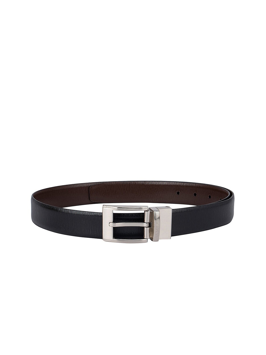 

Da Milano Men Black Leather Belt