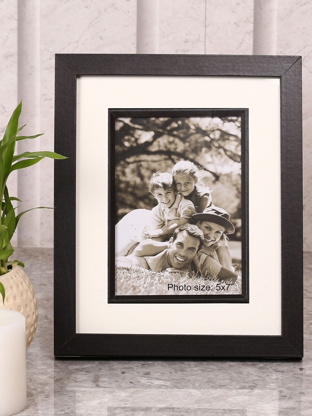 

Home Centre Black MDF Table Top Photo Frame