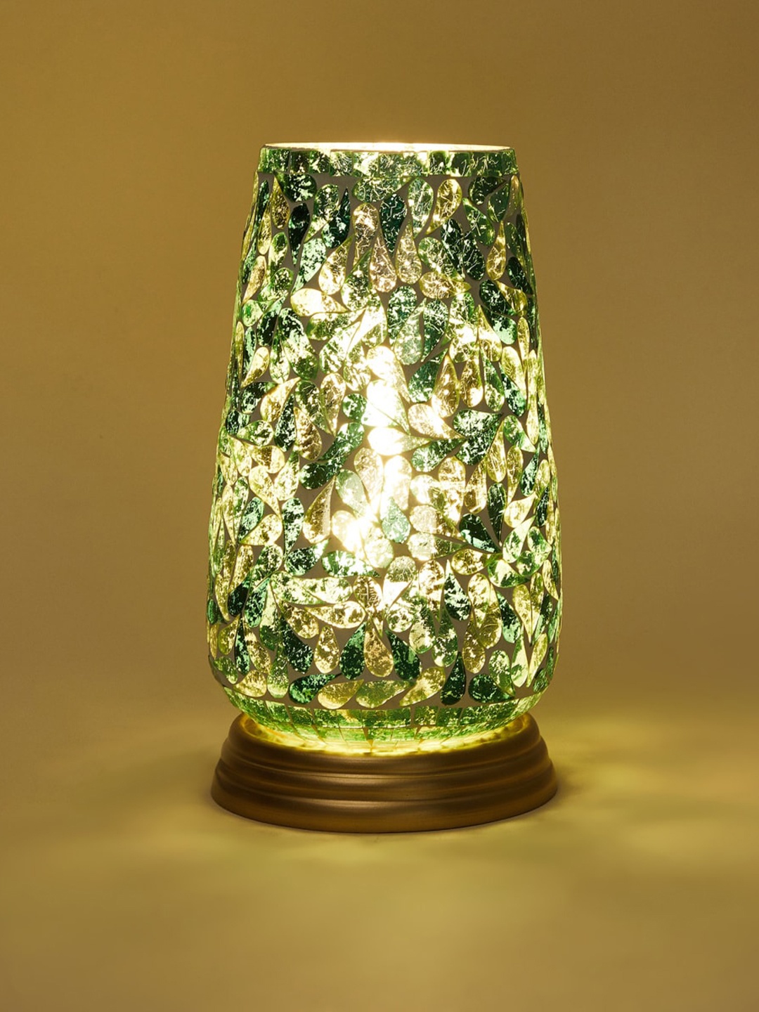 

Home Centre Multicoloured Printed Mable Mirchi Mosaic Lamp, Multi