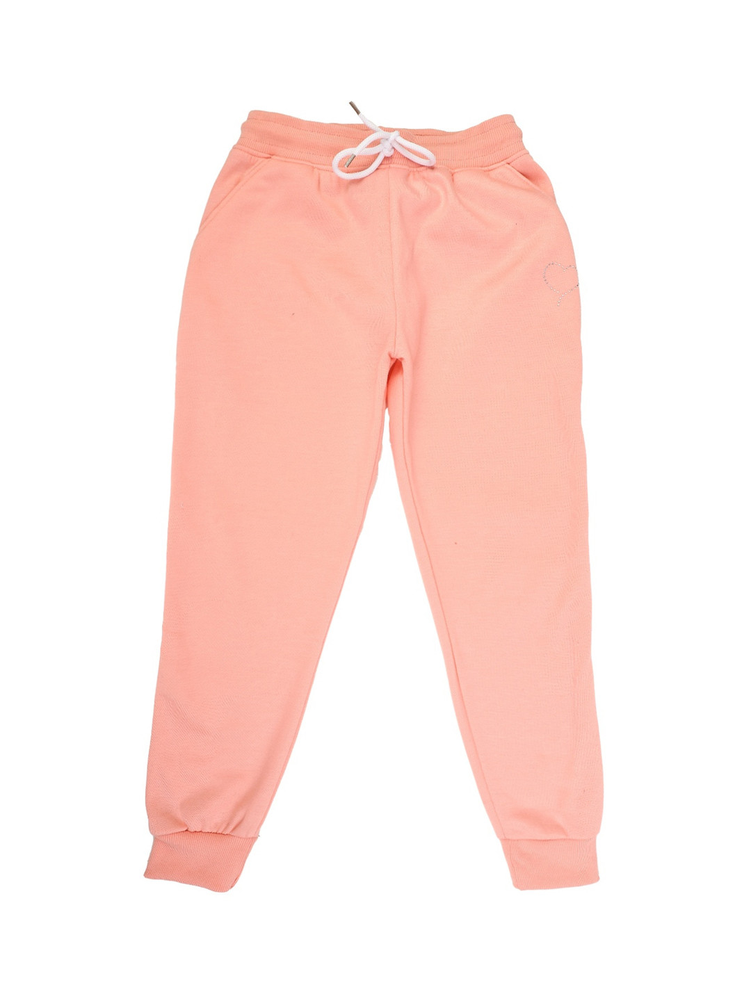 

V-Mart Girls Pink Easy Wash Joggers Trousers