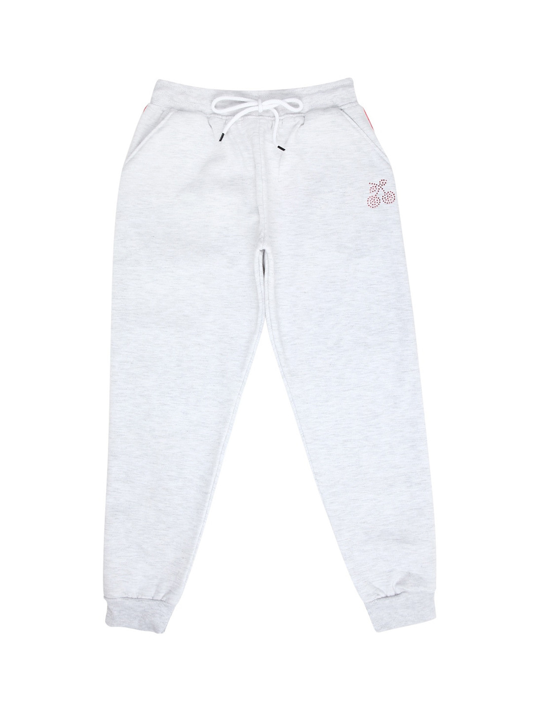 

V-Mart Boys Grey Solid Easy Wash Knitted Cotton Track Pants