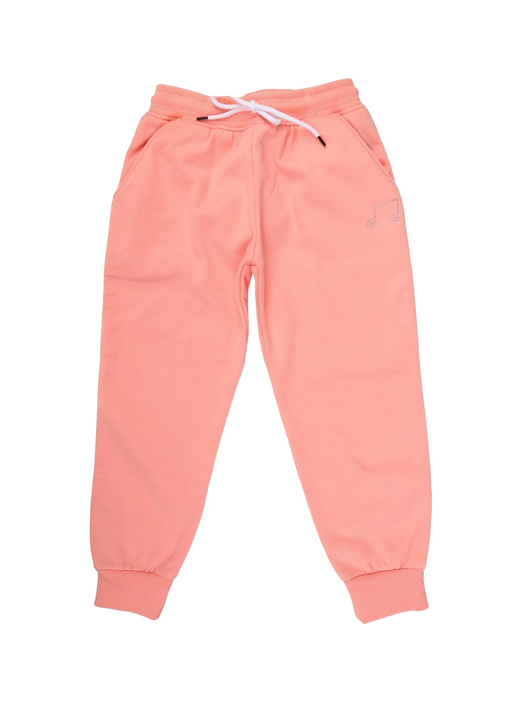 

V-Mart Boys Peach Easy Wash Cotton Joggers Trousers