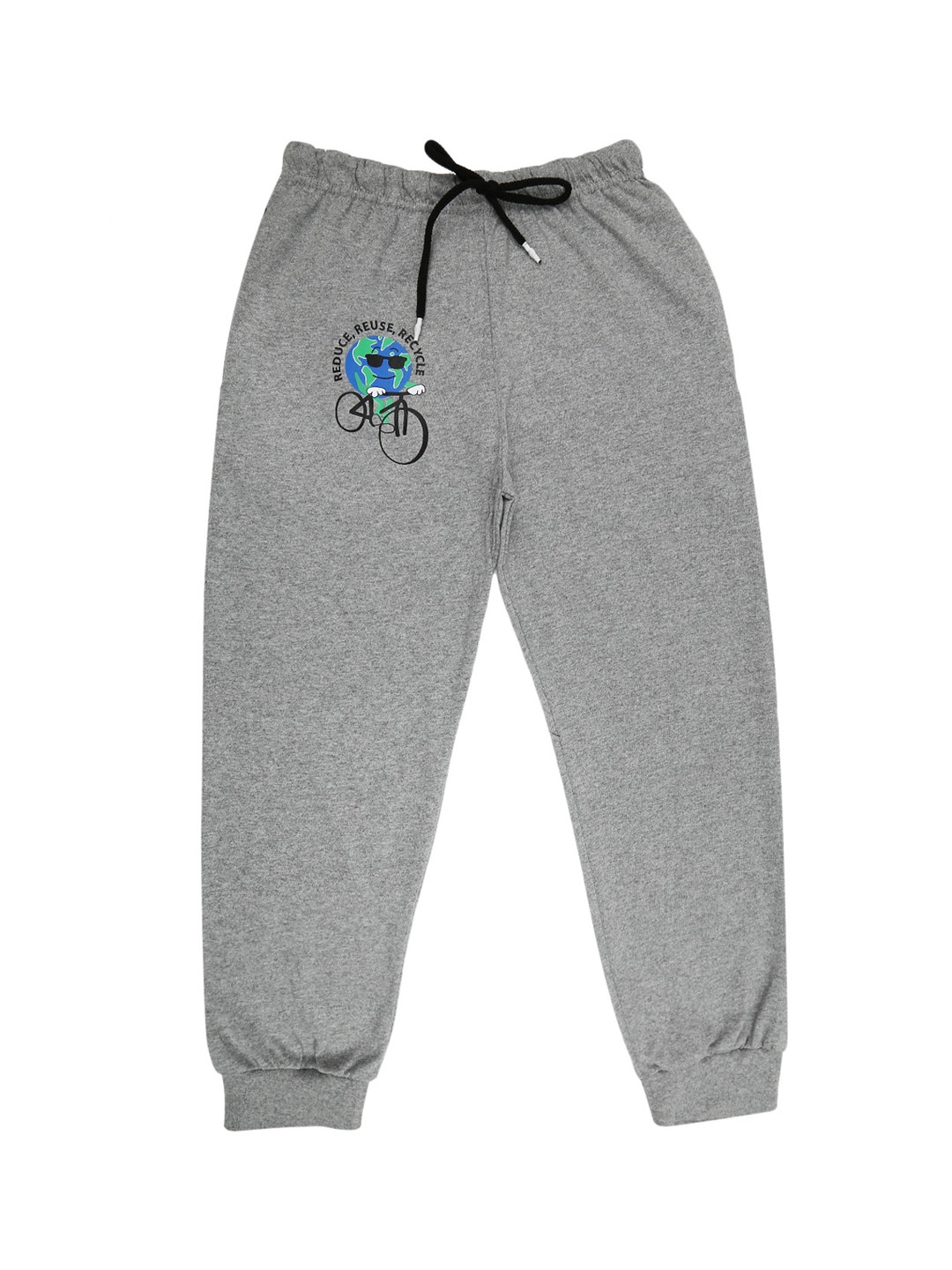 

V-Mart Boys Grey Easy Wash Joggers Trousers