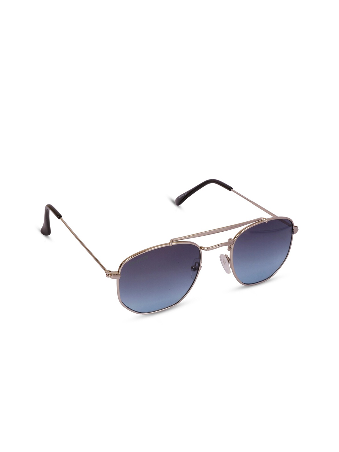 

Duke Unisex Blue Lens & Steel-Toned Sunglasses with UV Protected Lens DUKE-A20068-C1