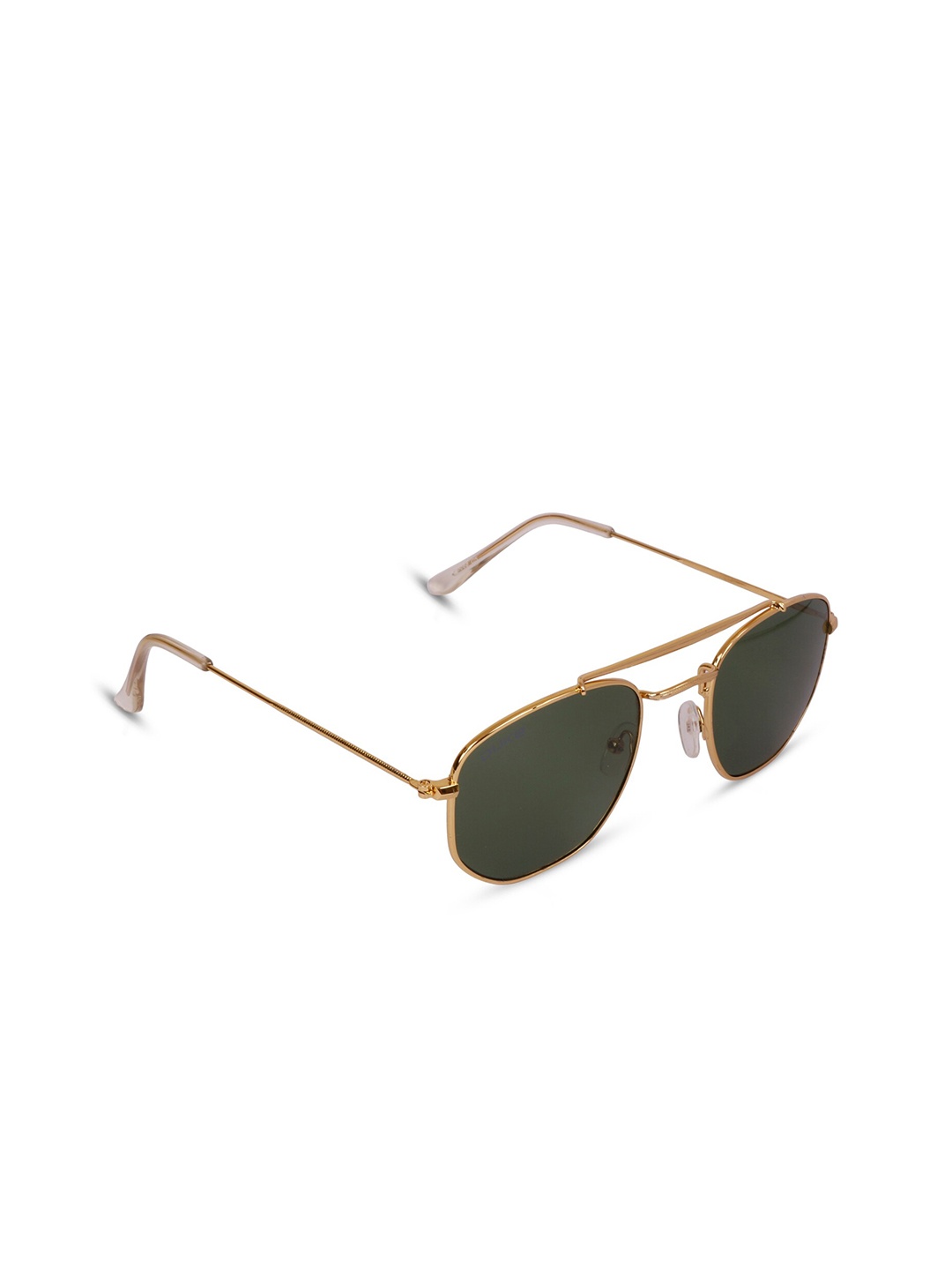 

Duke Unisex Green Lens & Gold-Toned UV Protected Lens Sunglasses