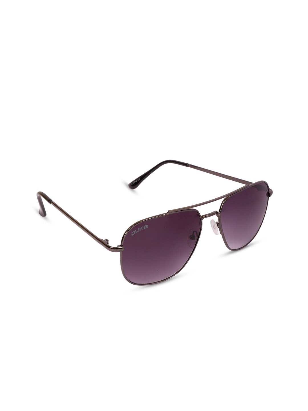

Duke Unisex Purple Lens & Black Rectangle Sunglasses DUKE-A20042-C10