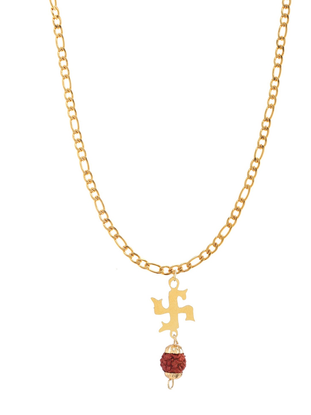 

Goldnera Men Gold-Plated Pendant With Chain