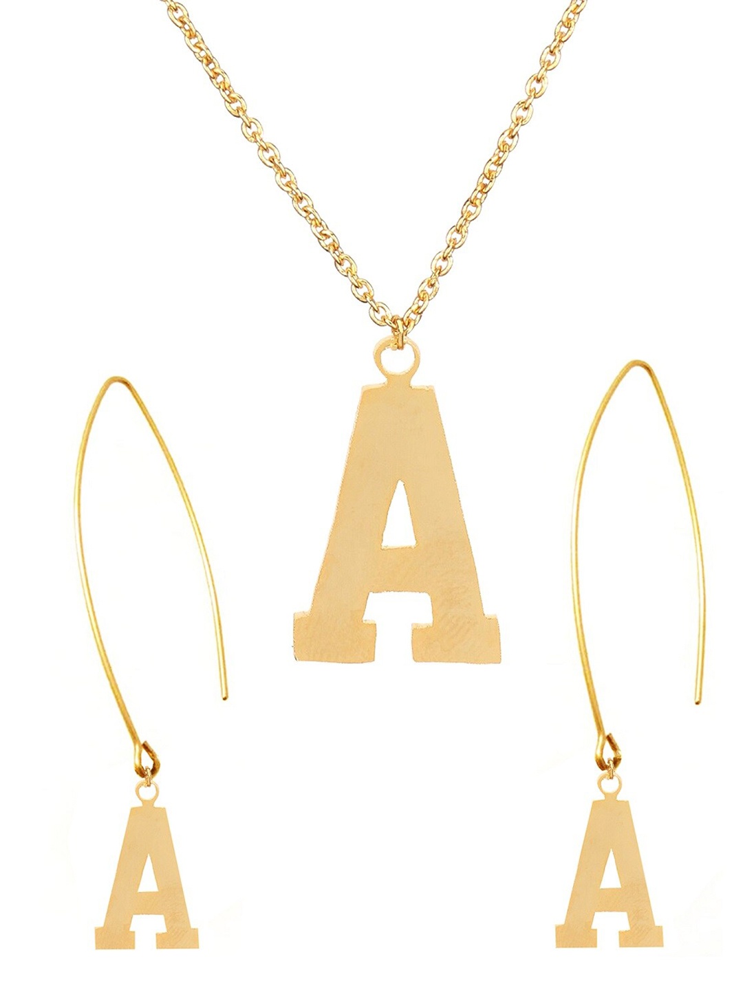 

Goldnera Girls Gold-Plated Pendant Set