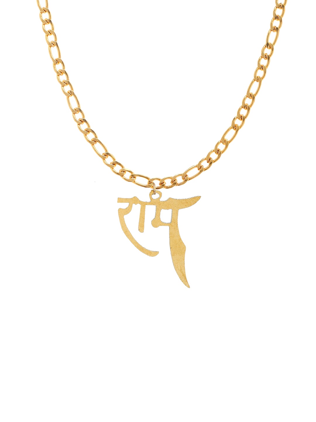 

Goldnera Men Gold-Plated Pendant With Chain