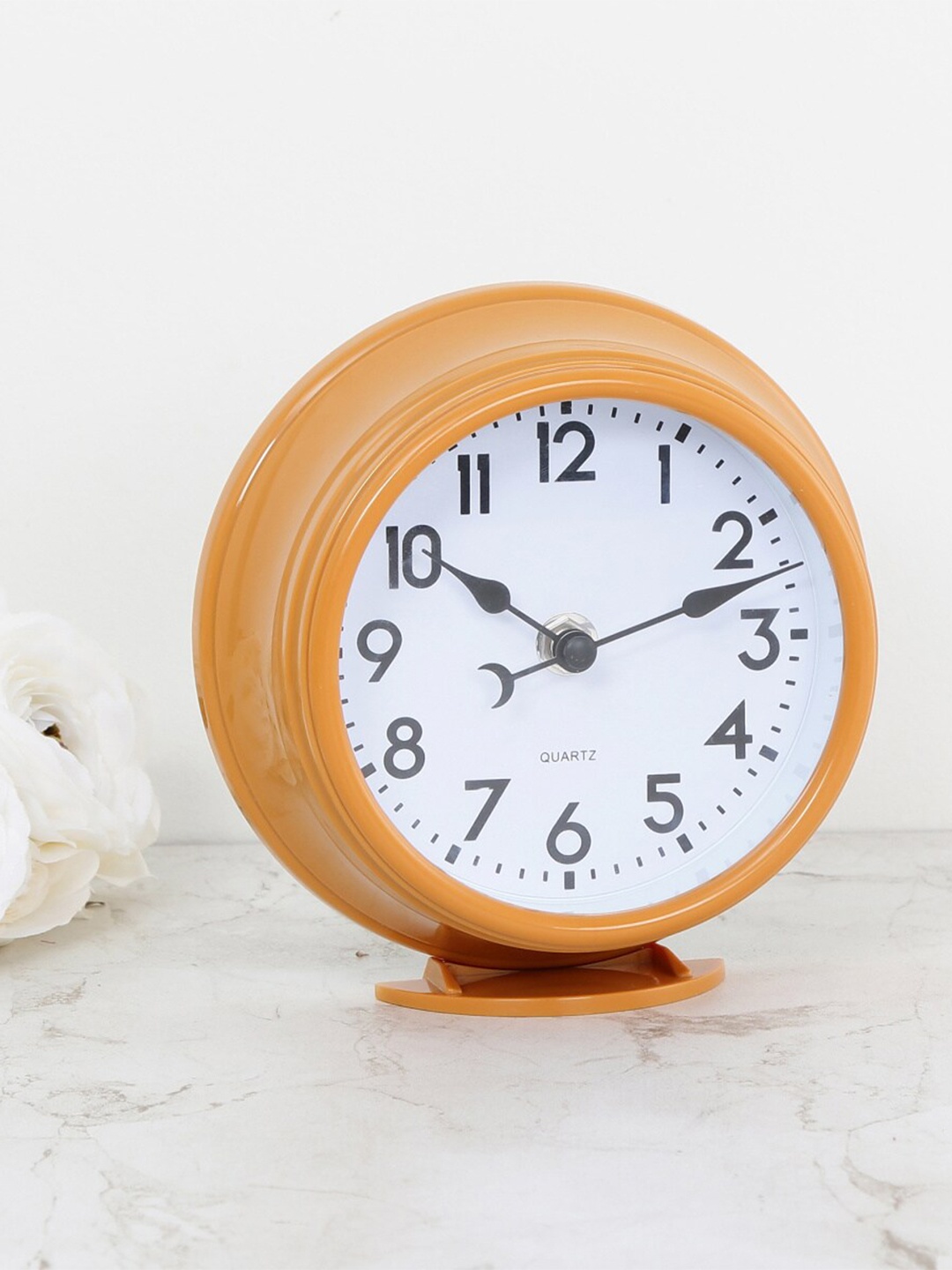 

Home Centre Yellow & Black Contemporary Alarm Clock