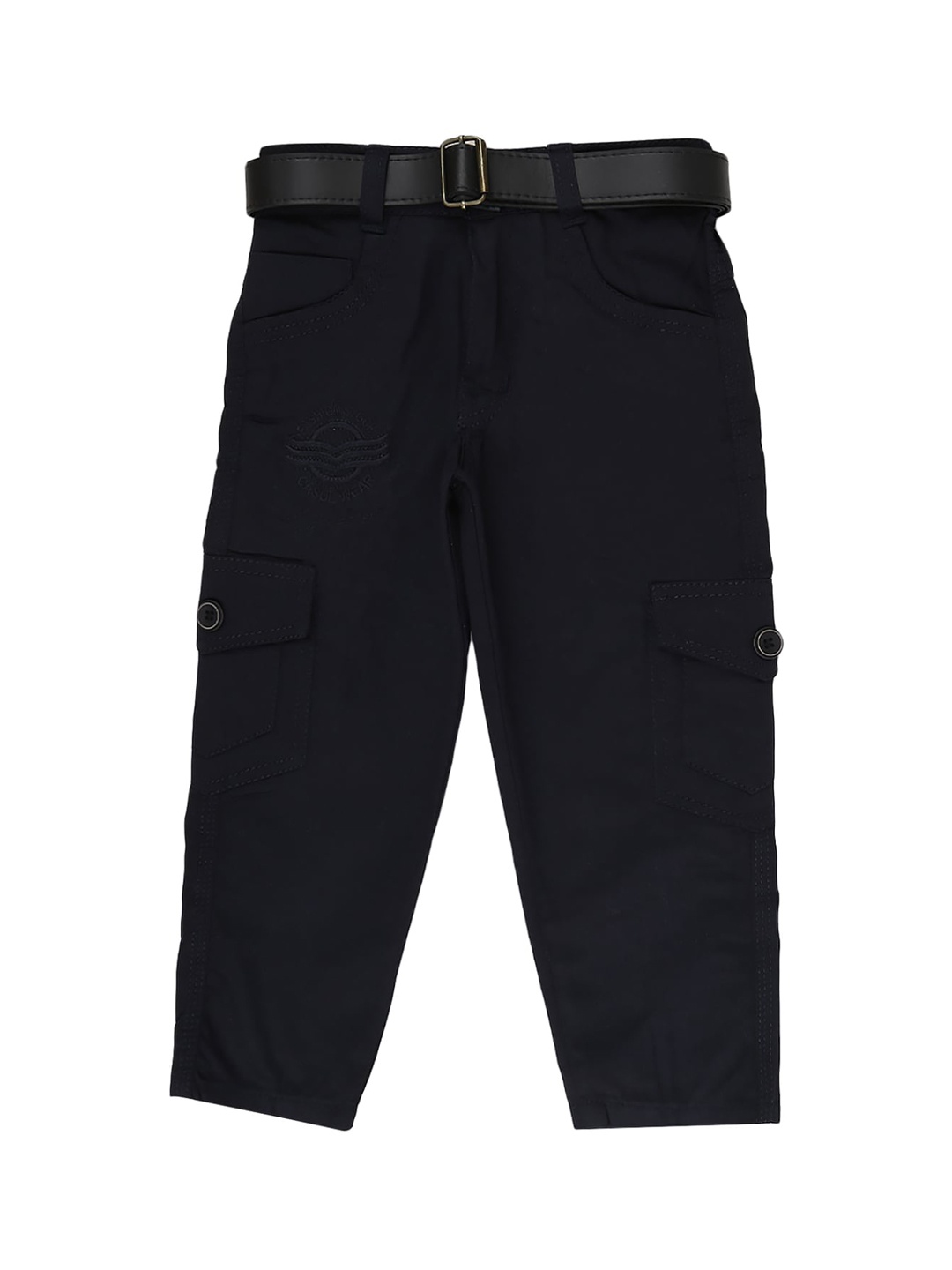 

V-Mart Boys Navy Blue Classic Cargos Trousers