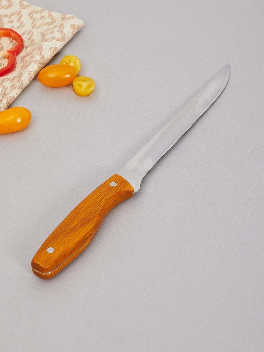 

Home Centre Silver & Brown Solid Truffels Windsor Stainless Steel Boning Knife