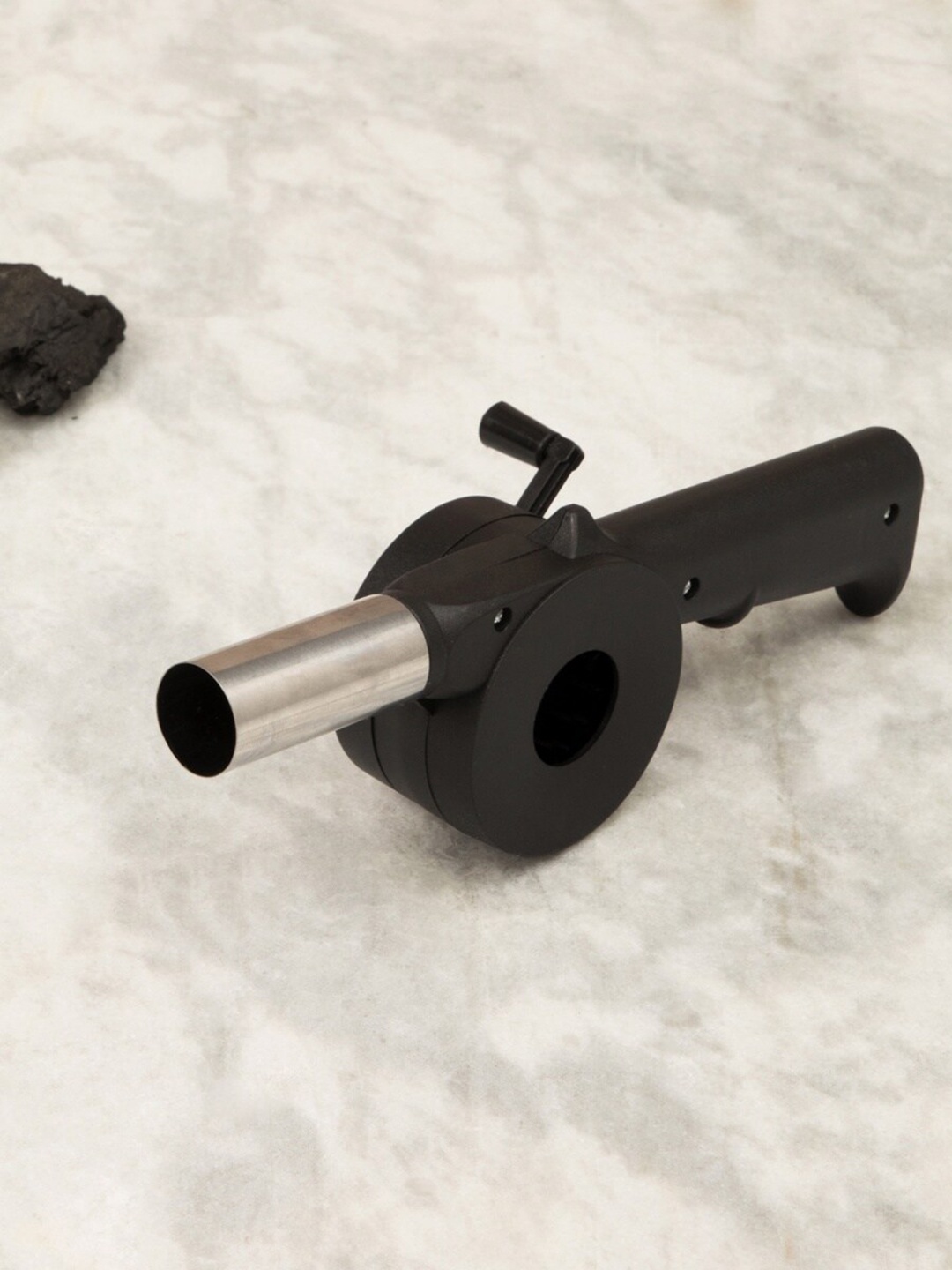 

Home Centre Black Solid Barbeque Fan