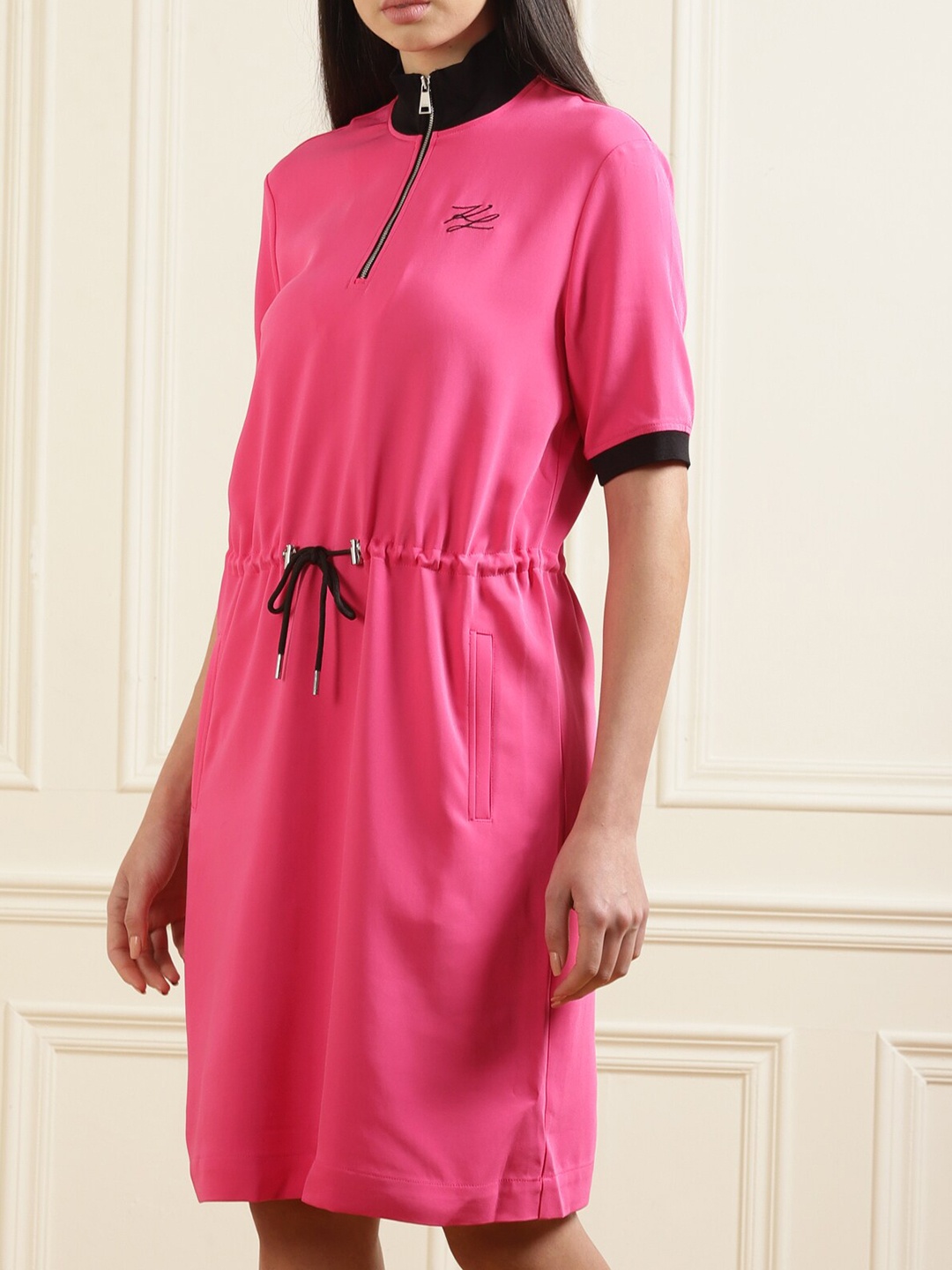 

Karl Lagerfeld Pink T-shirt Dress