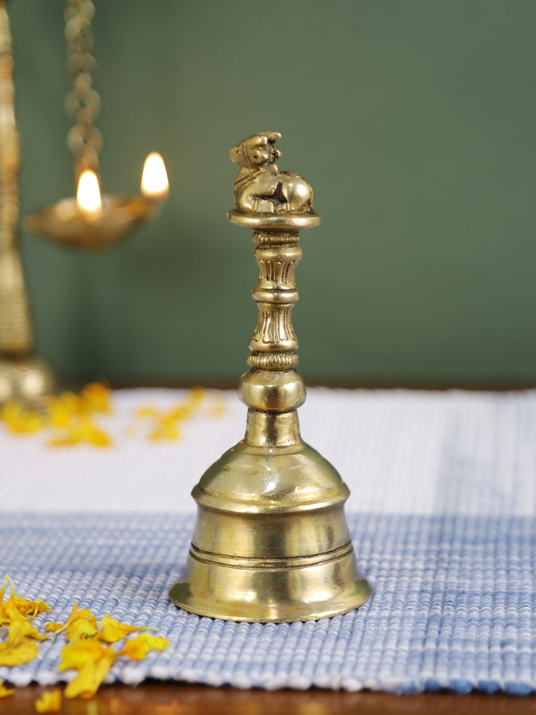 

Imli Street Gold-Toned Aarti Pooja Bell
