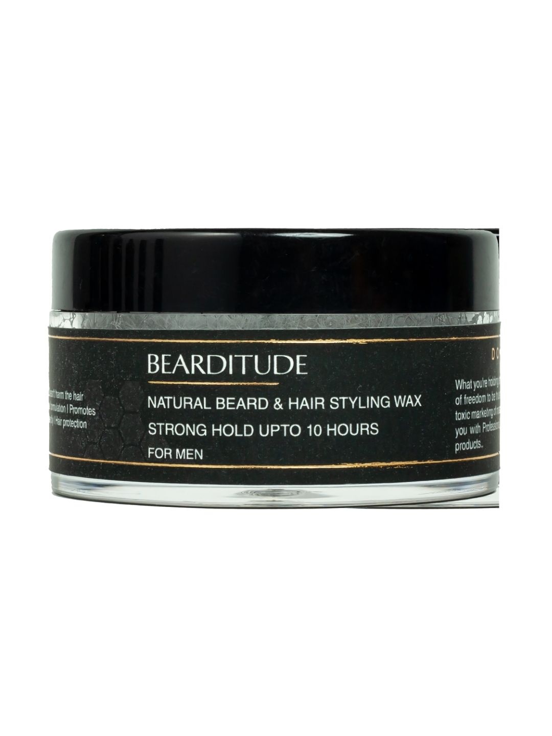 

DON & DANNY Men Bearditude Natural Beard & Hair Styling Wax - 100 g, Brown