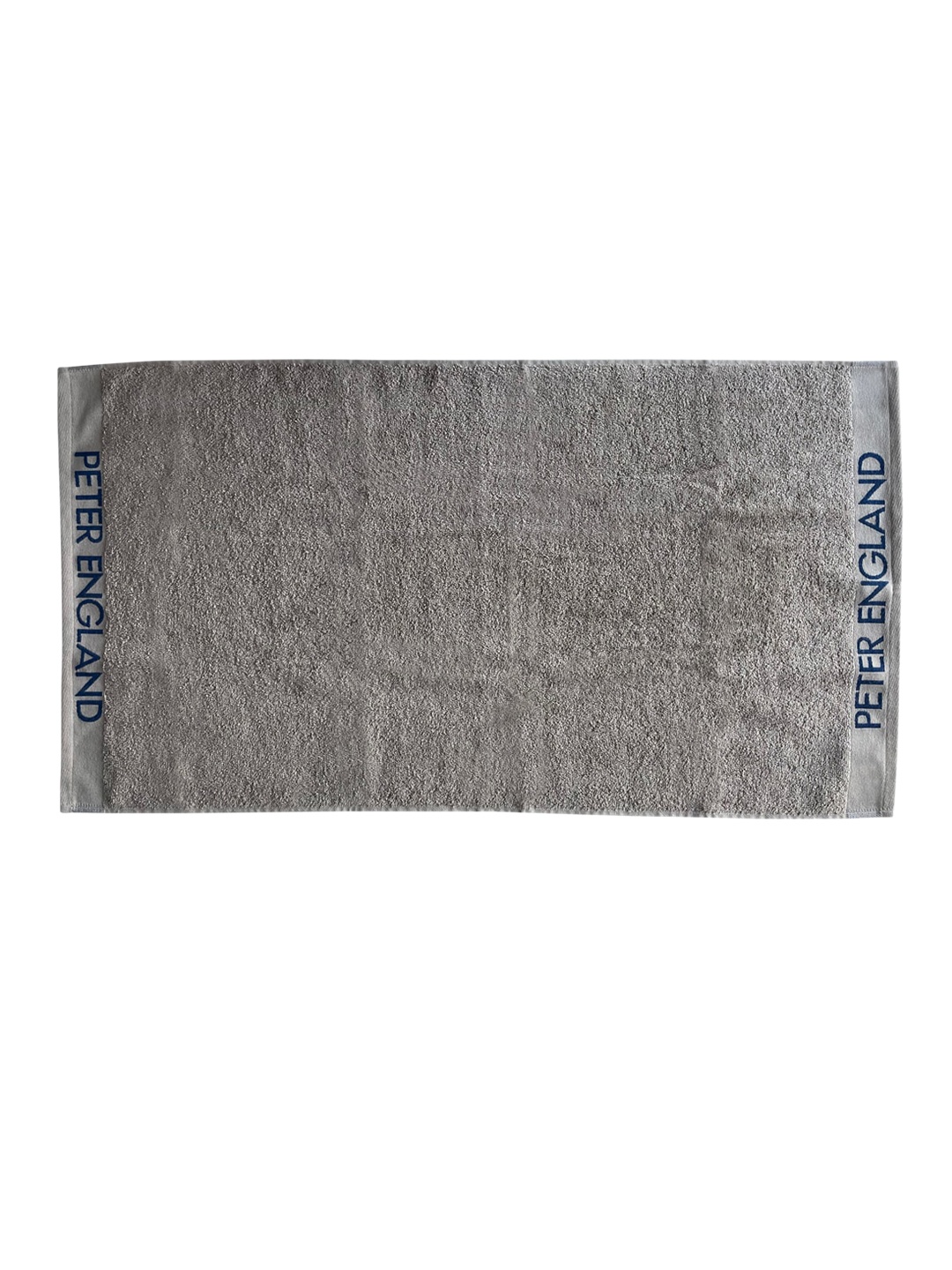 

Peter England Men Grey Solid Cotton 450GSM Bath Towels