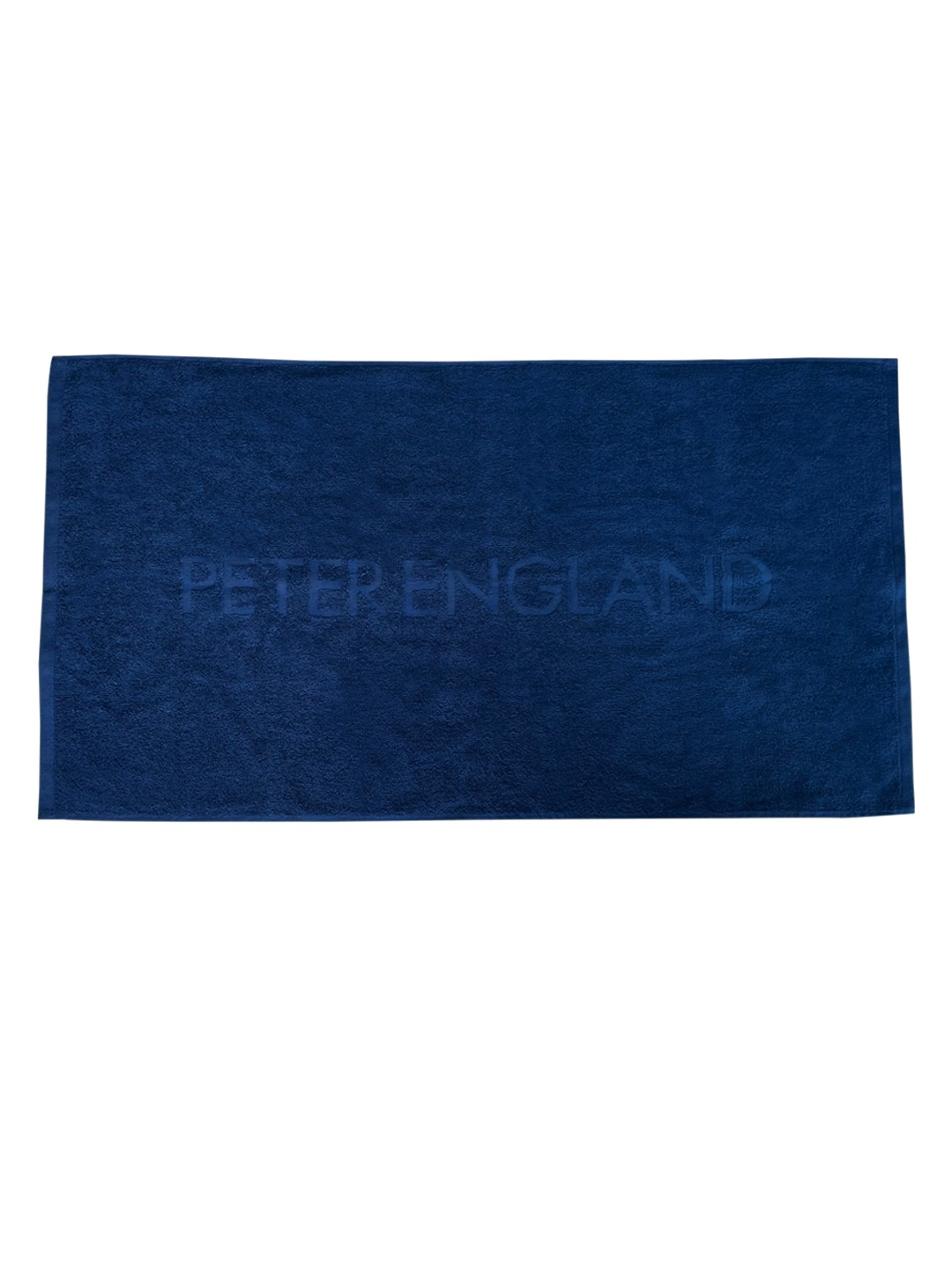 

Peter England Men Navy Blue Solid Cotton 450 GSM Bath Towel