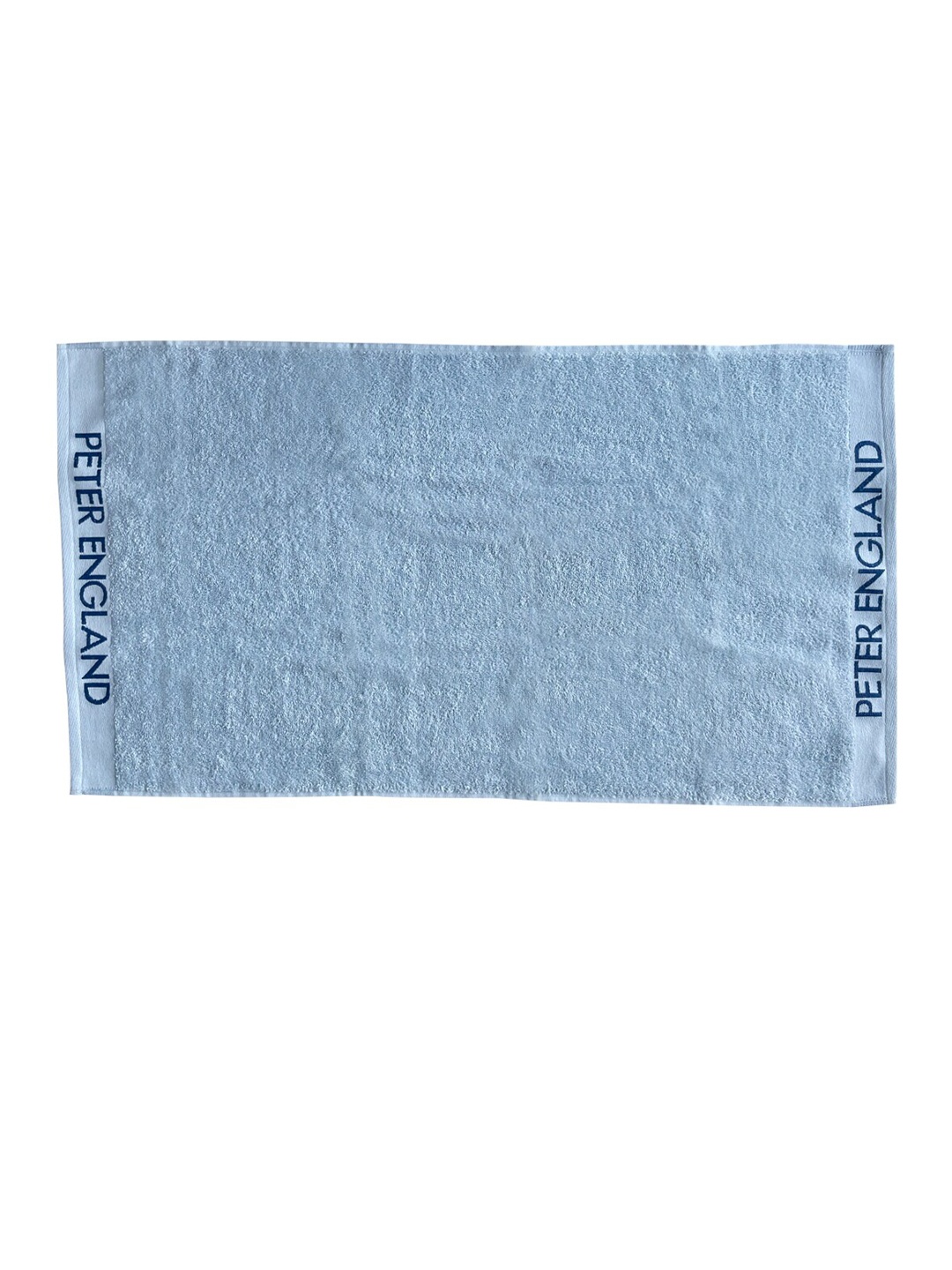 

Peter England Men Blue Solid 450 GSM Cotton Bath Towel