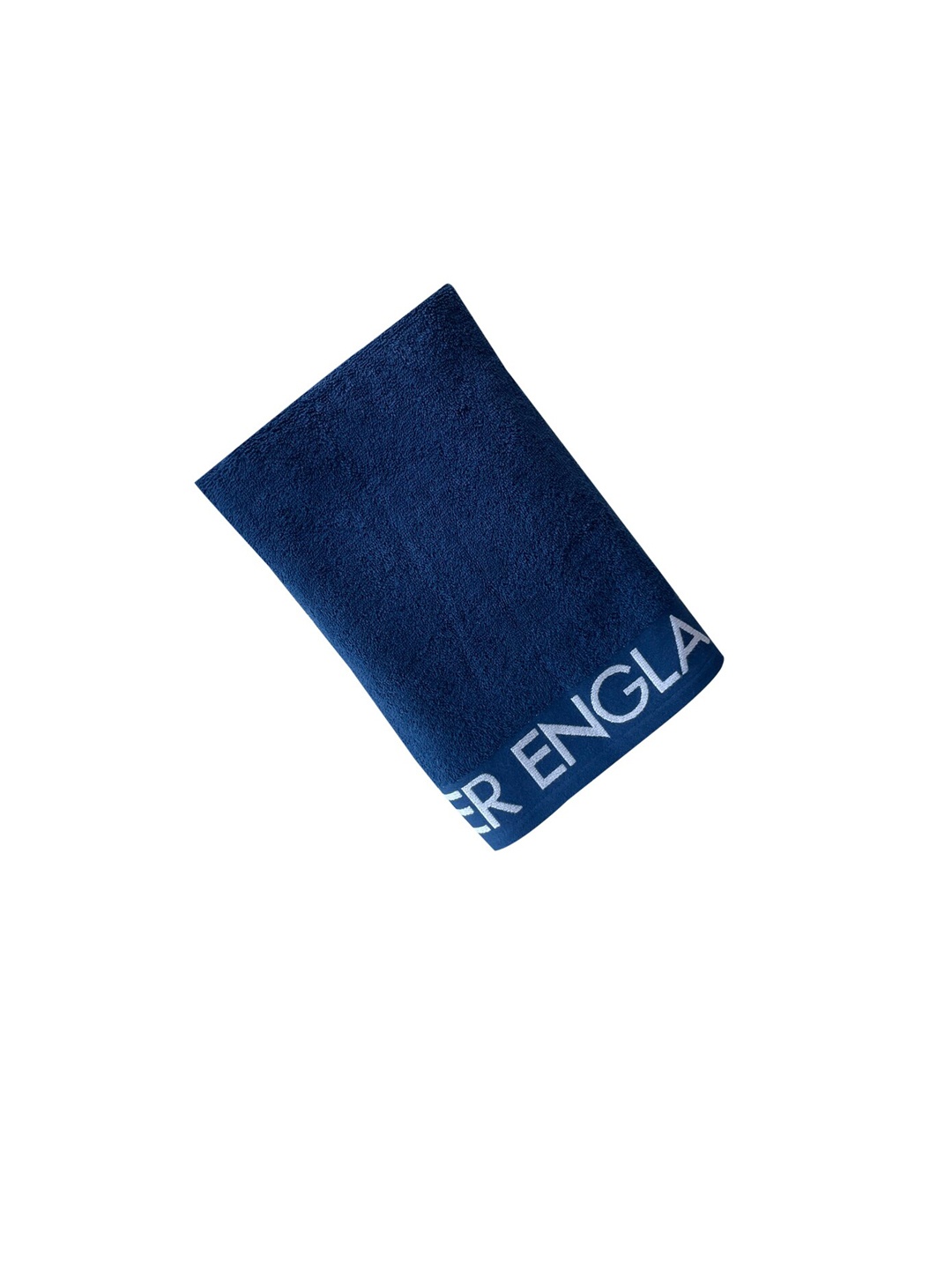 

Peter England Men Navy Blue Solid Cotton Bath Towels