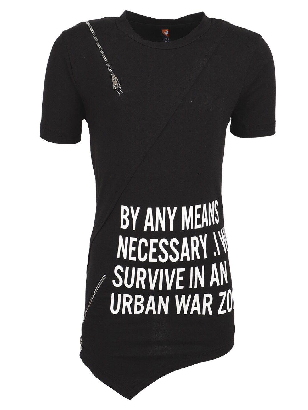 

V-Mart Boys Olive Green & White Typography Printed T-shirt
