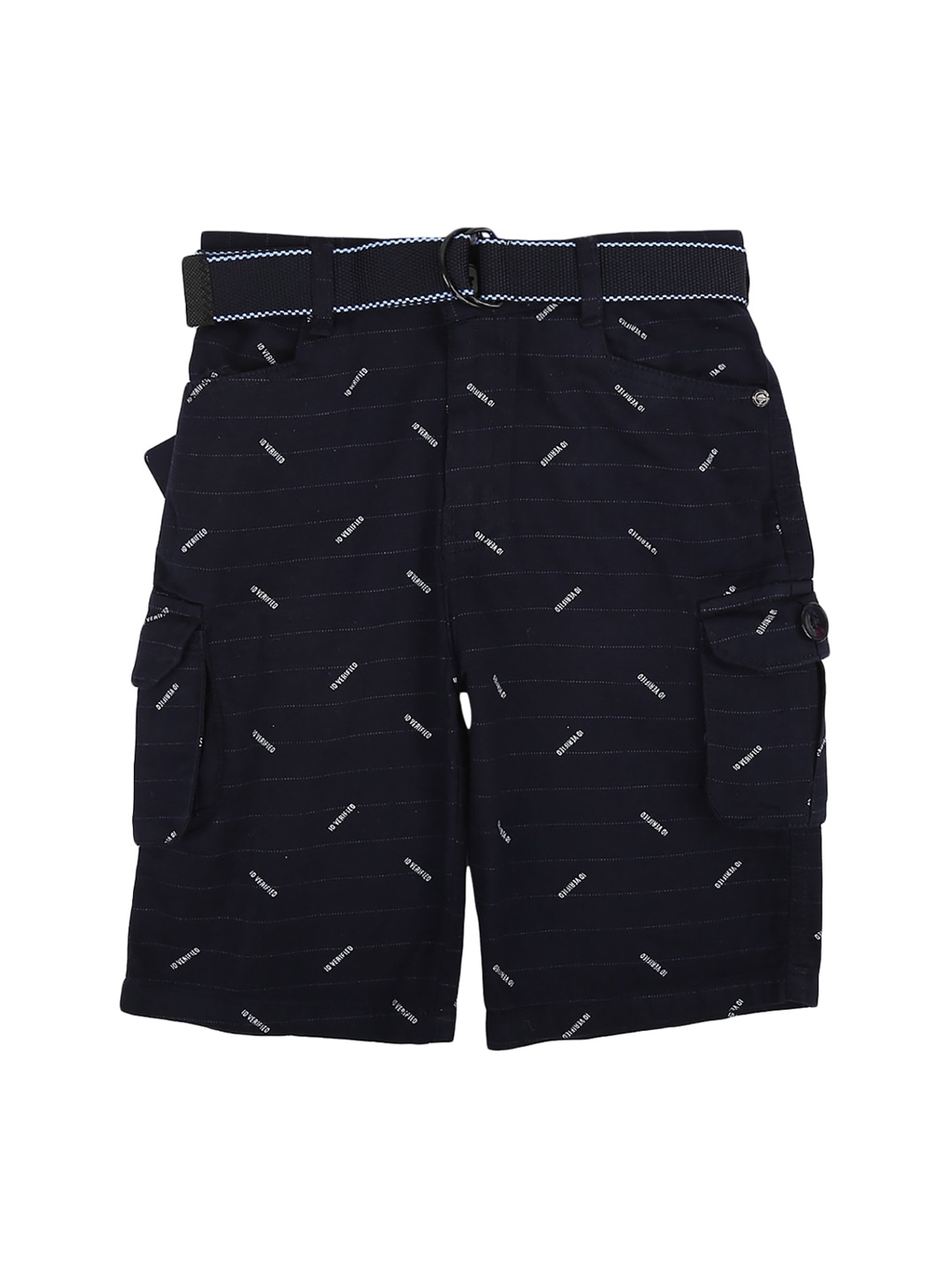 

V-Mart Boys Blue Printed Shorts