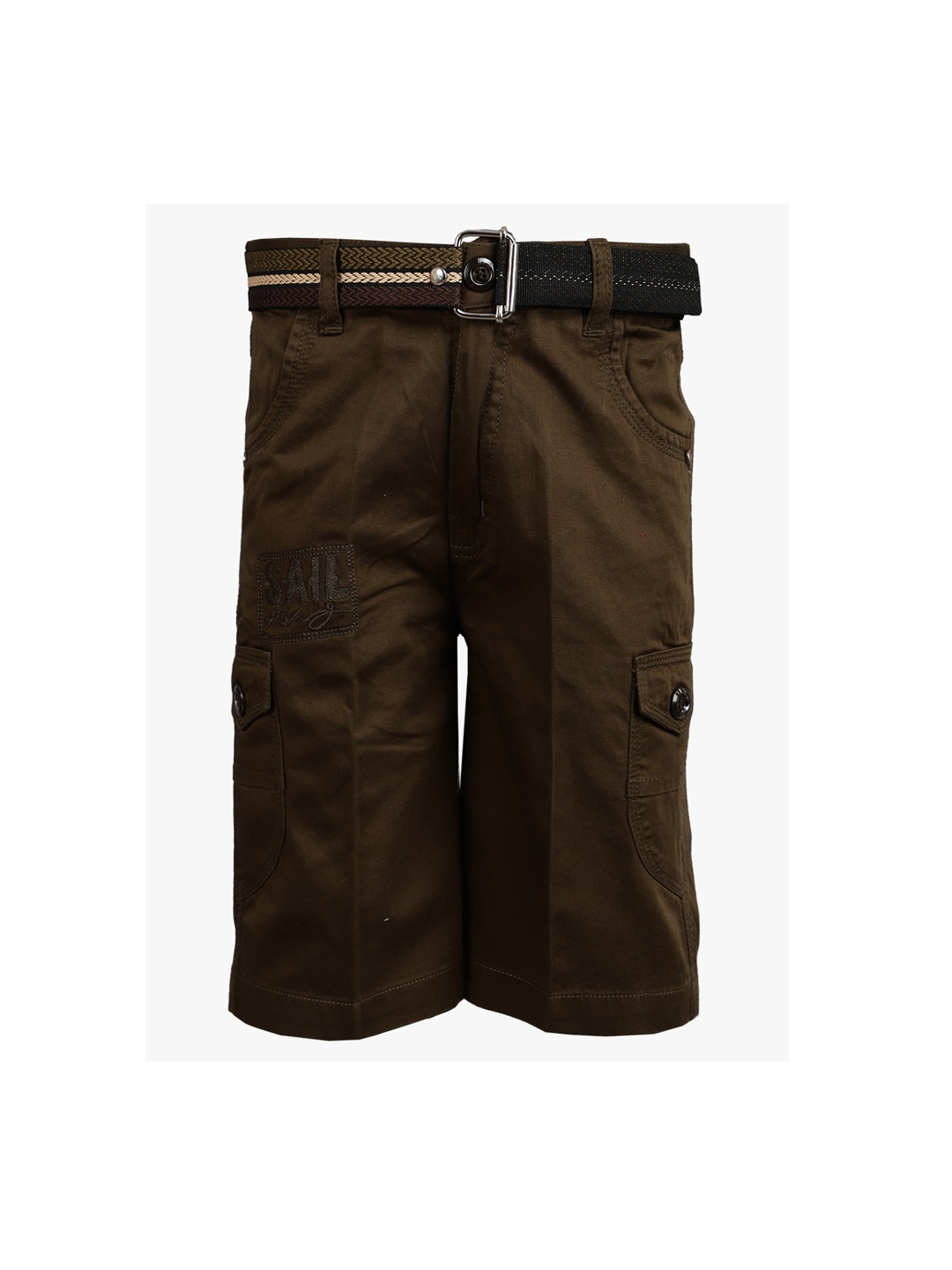 

V-Mart Boys Olive Green Cargo Shorts