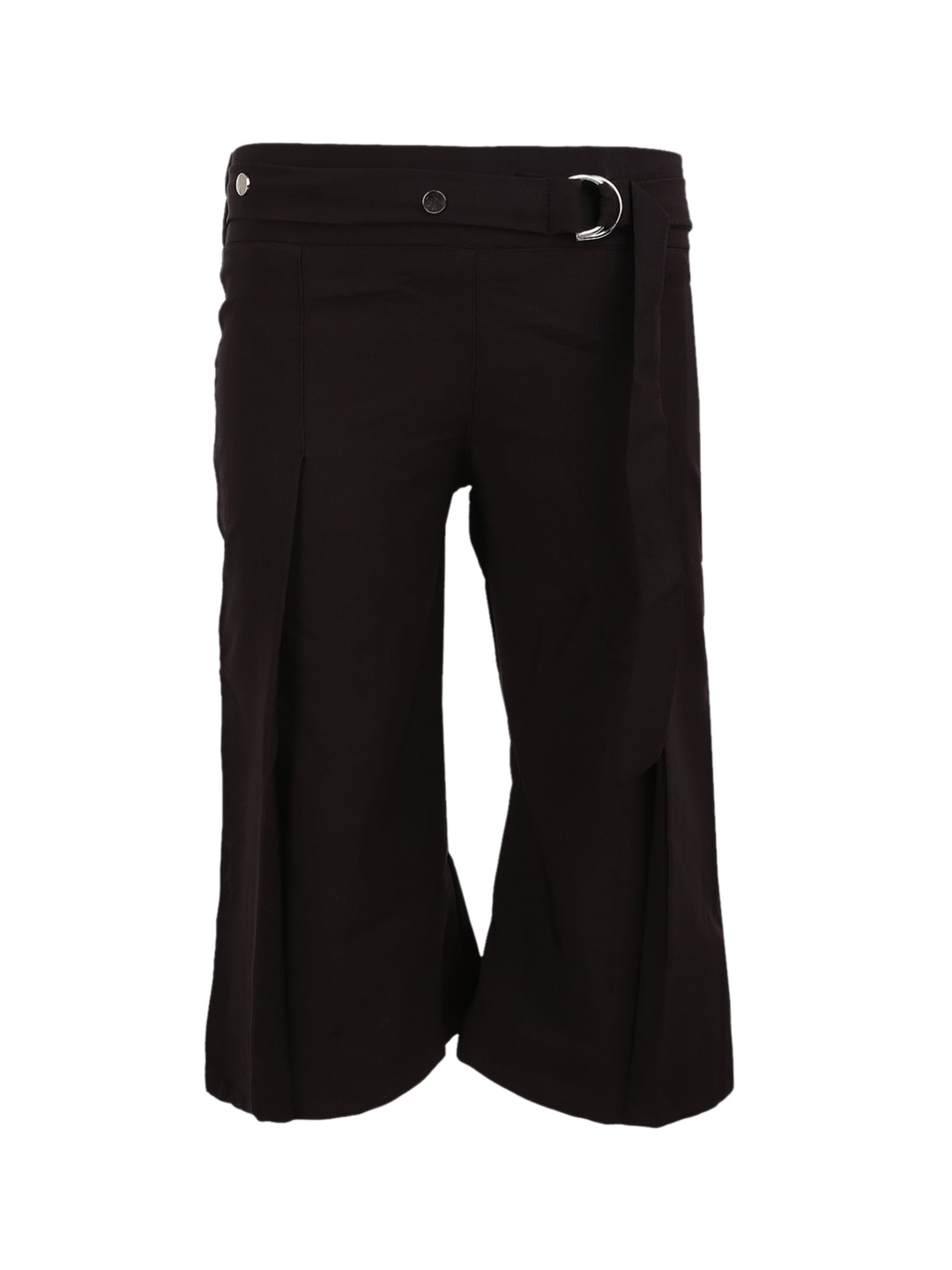 

V-Mart Girls Black Regular Fit Mid Rise Cotton Capris