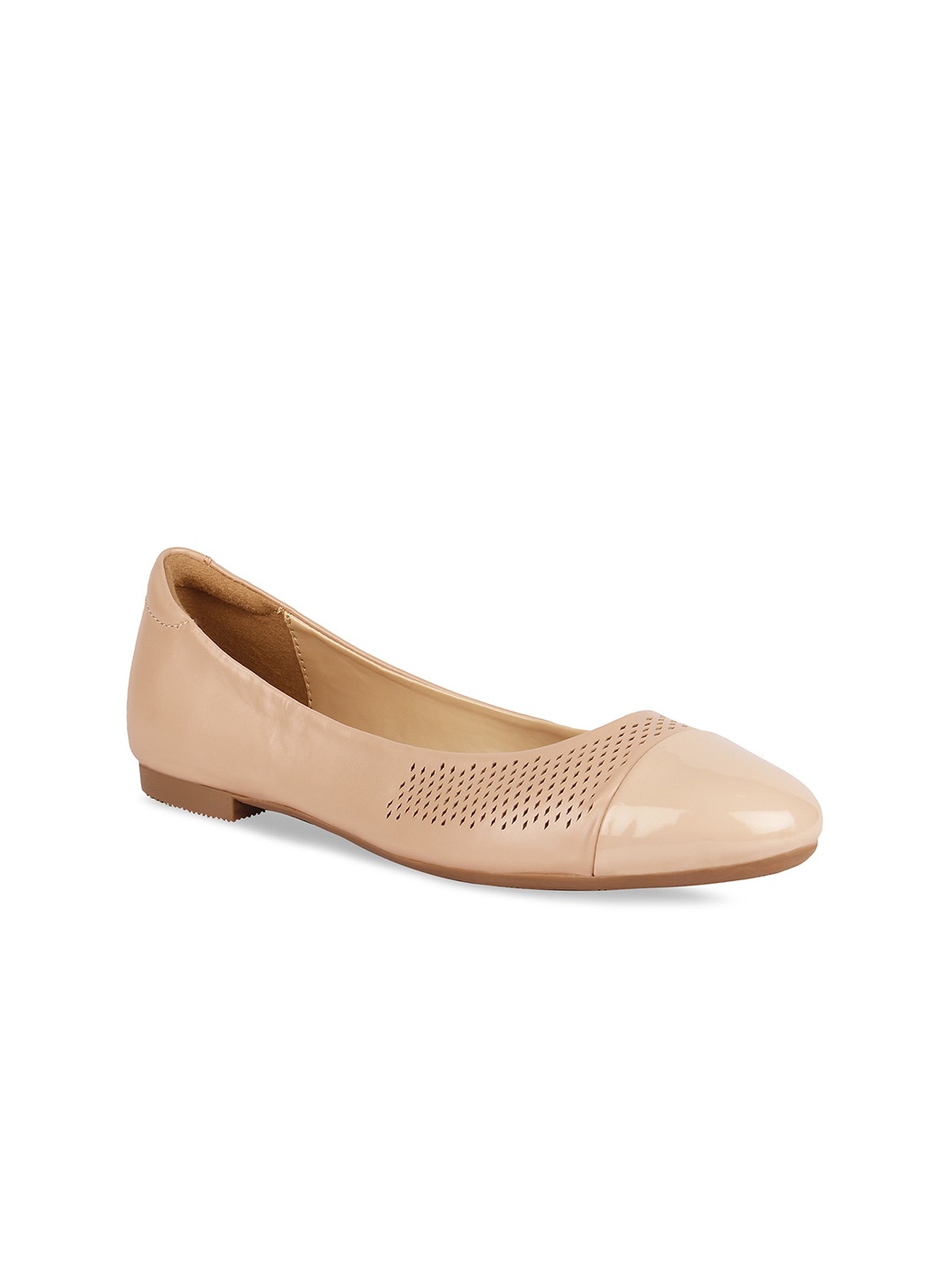 

Rocia Women Nude-Coloured Ballerinas with Laser Cuts