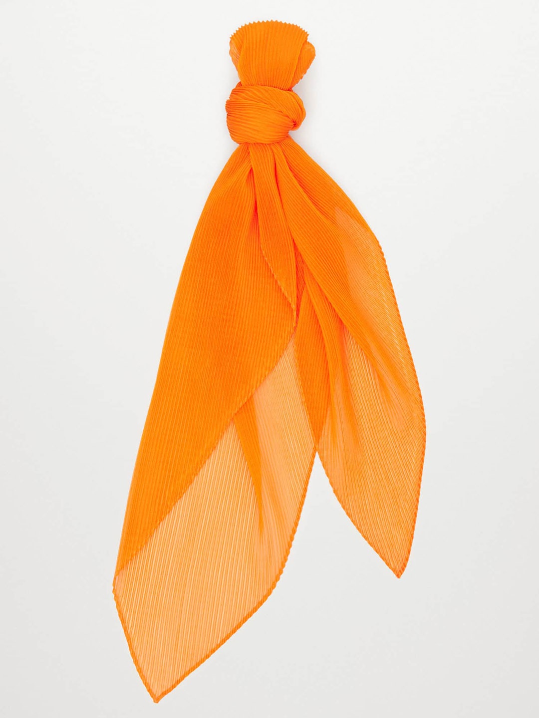 

MANGO Women Orange Solid Scarf